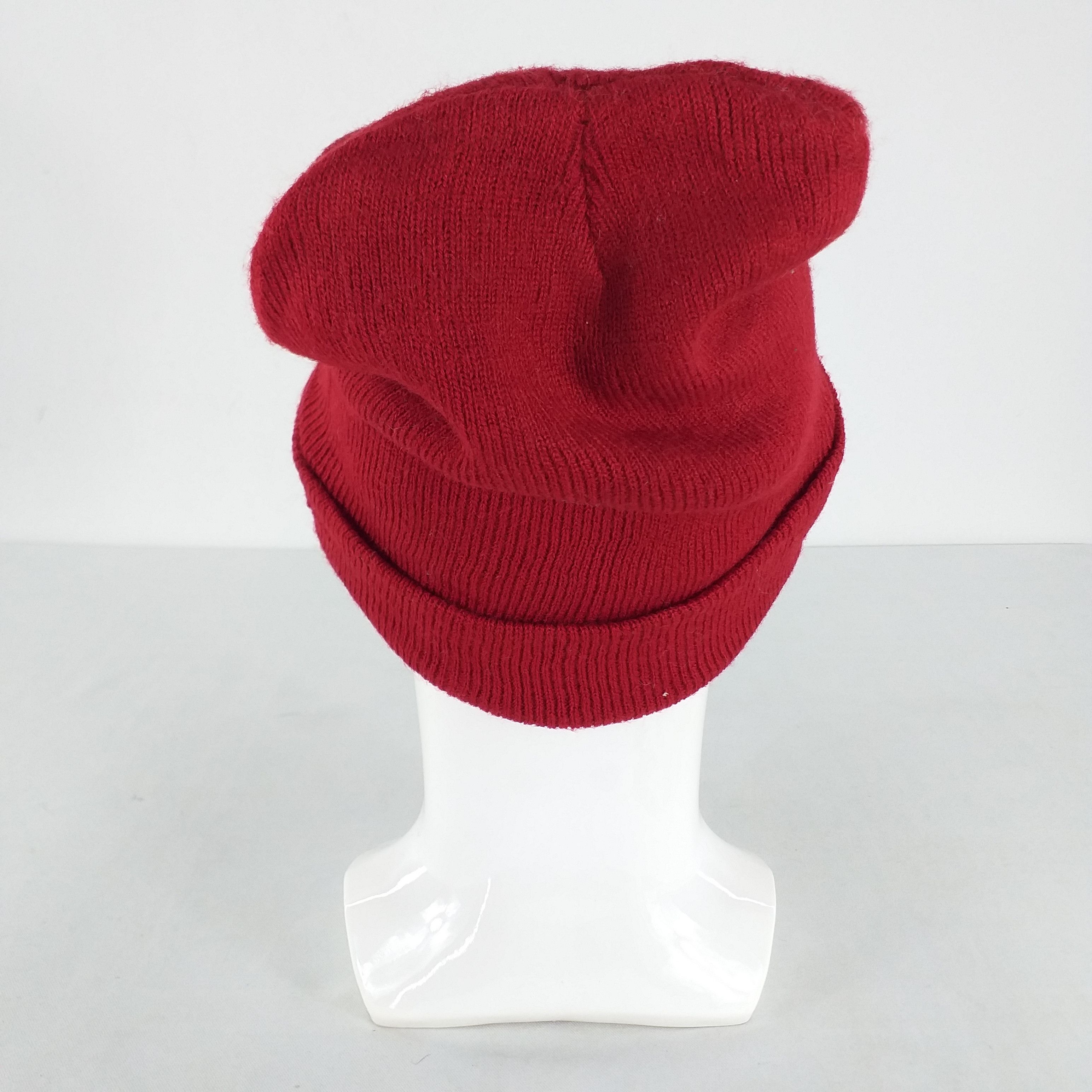 Vintage Hourglass Division Snow Cap Hat Beanie -BN224 Size ONE SIZE - 2 Thumbnail