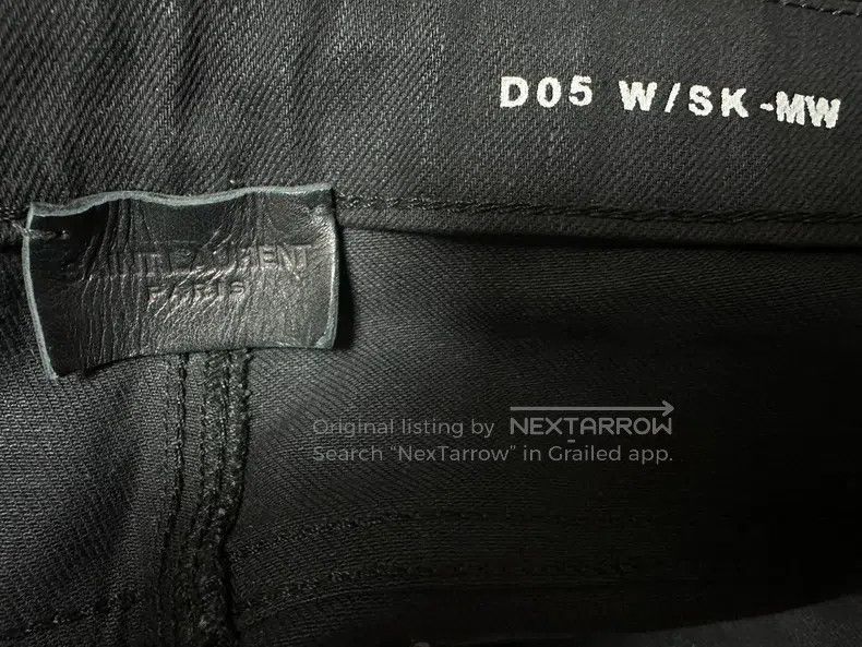 Saint Laurent Paris Saint Laurent Paris Jeans Size US 26 / EU 42 - 3 Thumbnail