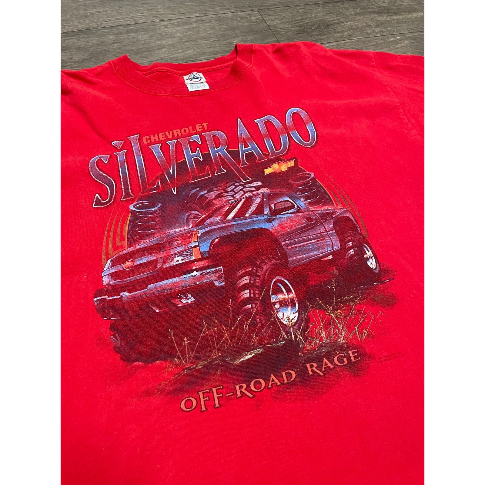 Delta × Vintage Vintage Chevrolet Silverado Truck Shirt Red Sz XL Delta Size US XL / EU 56 / 4 - 2 Thumbnail