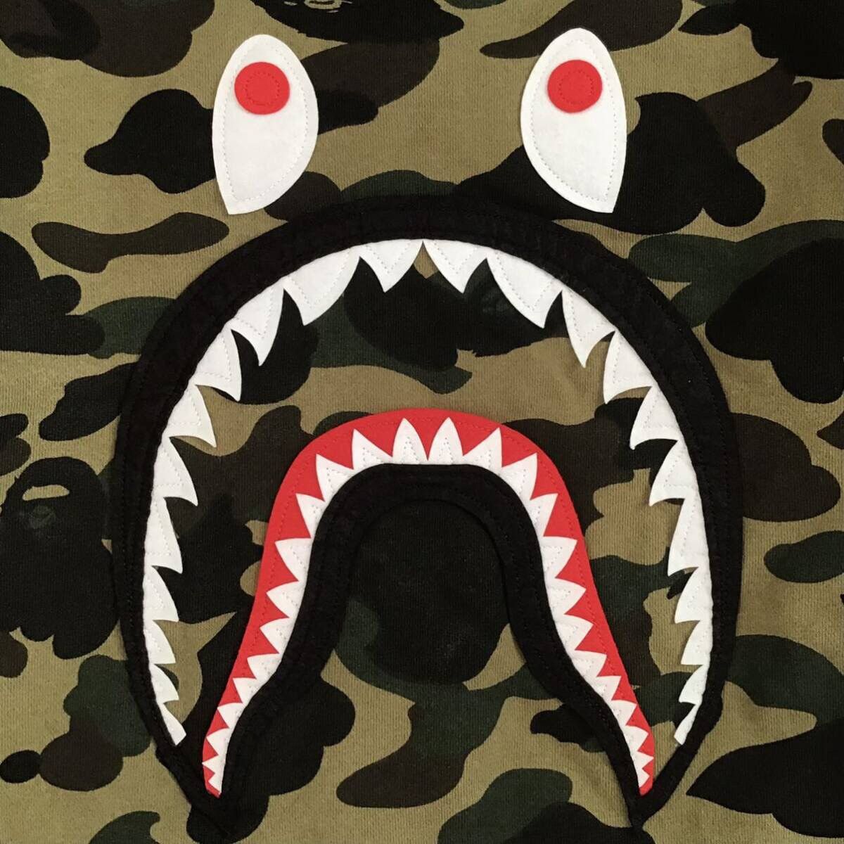 Bape BAPE camo SHARK MA-1 Sweat Bomber Jacket a bathing ape Size US M / EU 48-50 / 2 - 4 Thumbnail