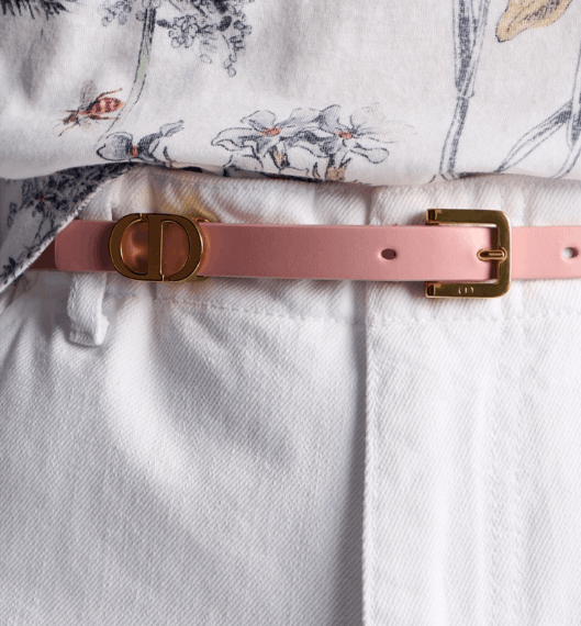 Dior o1w1db10525 Size : OS / B0439U 30 Loop Belt in Light Pink Size ONE SIZE - 6 Thumbnail