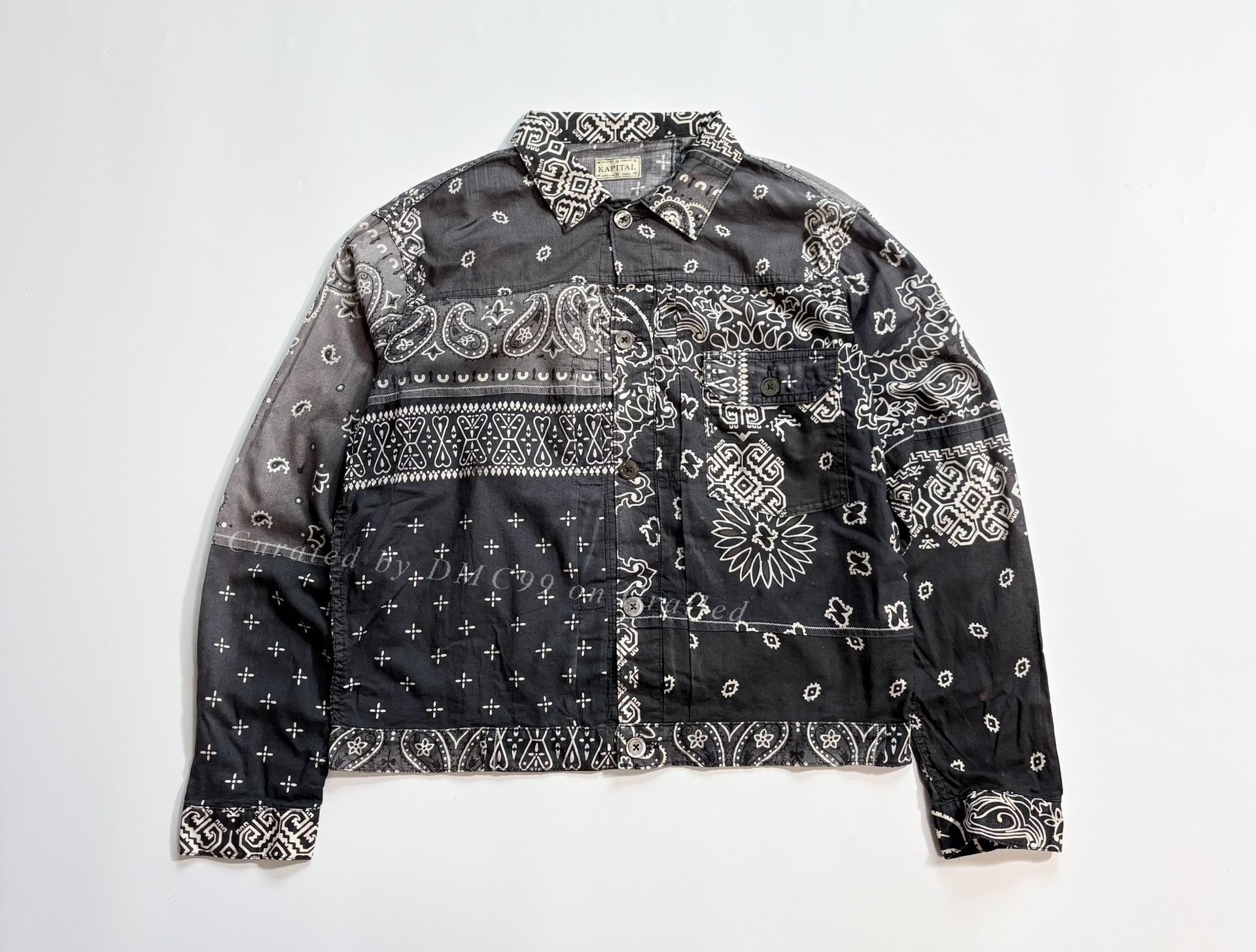 Kapital KAPITAL Bandana Patchwork Jacket Size US M / EU 48-50 / 2 - 1 Thumbnail