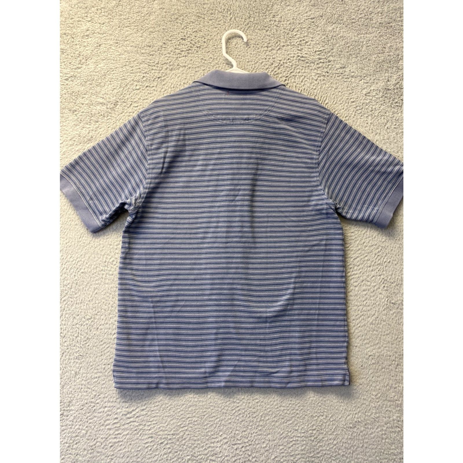 Timberland Timberland Polo Shirt Mens Large Gray Blue Pony Logo 62-45 Short Sleeve Cotton Regular Shirt Golf Walking Modern Sports Mens Size US L / EU 52-54 / 3 - 8 Thumbnail