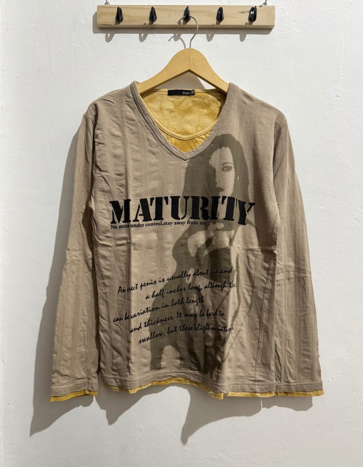 Hysteric Glamour Y2k Quash double layer “hysteric glamour style” longsleeve Size US L / EU 52-54 / 3 - 1 Thumbnail