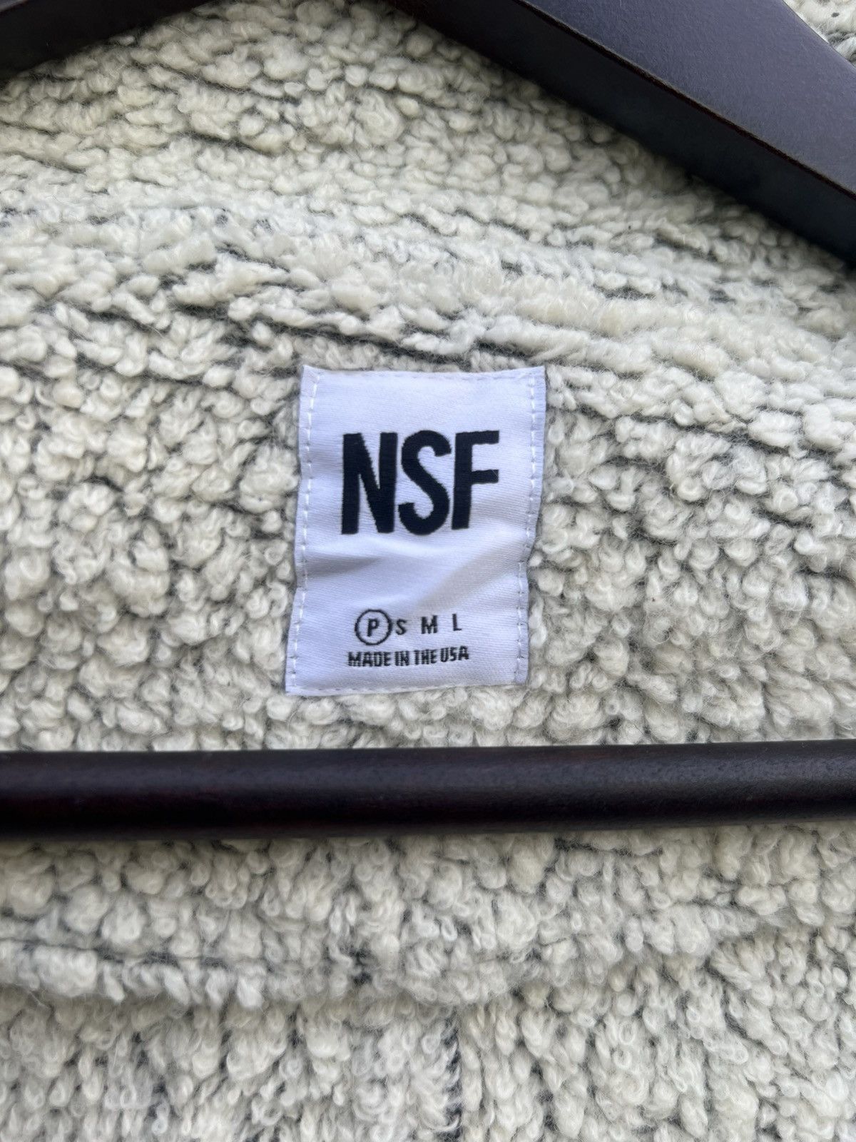 NSF NSF Fleece Cutoff Style Jacket Size S / US 4 / IT 40 - 10 Thumbnail