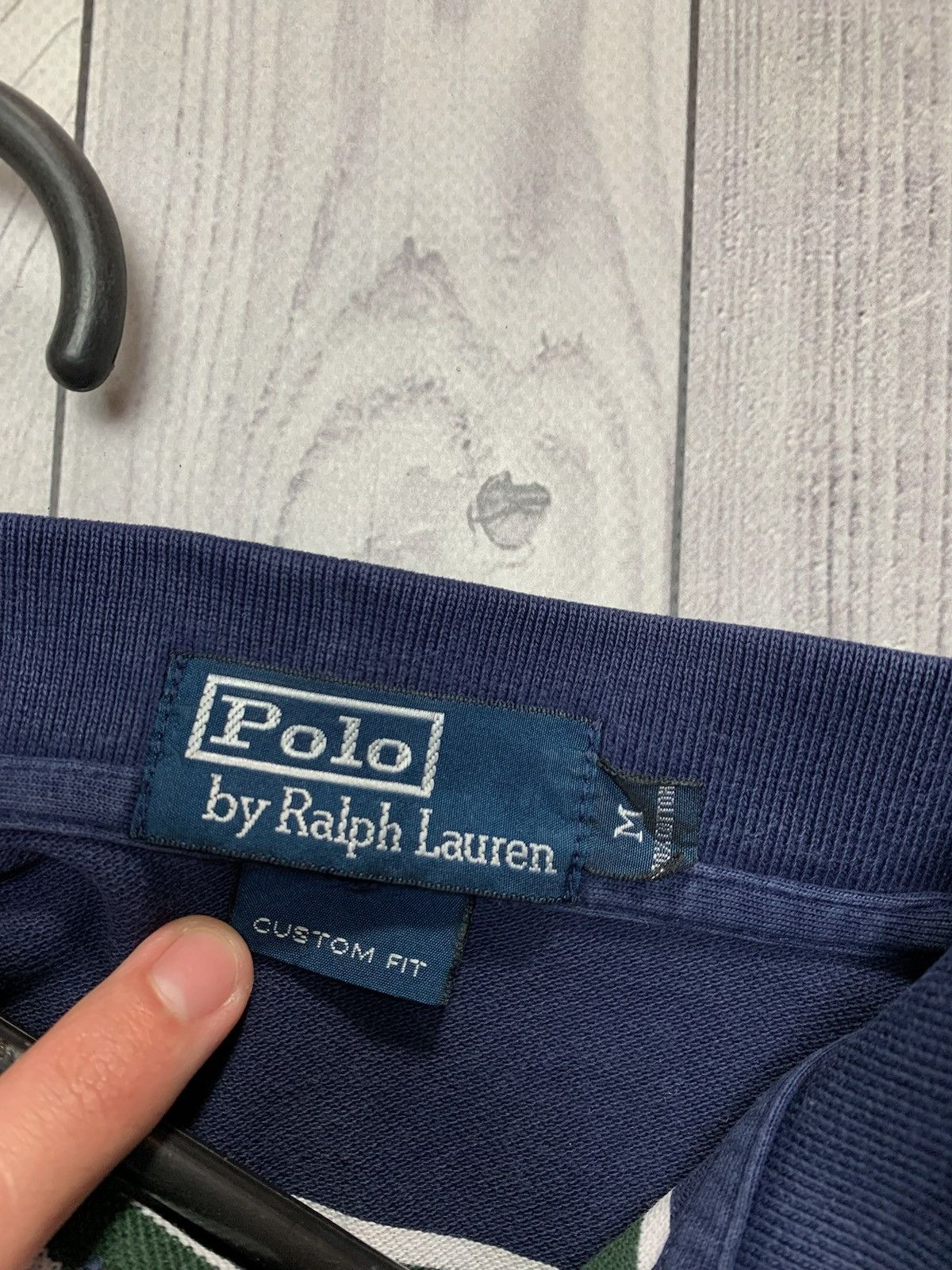 Vintage Vintage Polo Ralph Lauren striped rugby jersey size M Size US M / EU 48-50 / 2 - 6 Thumbnail