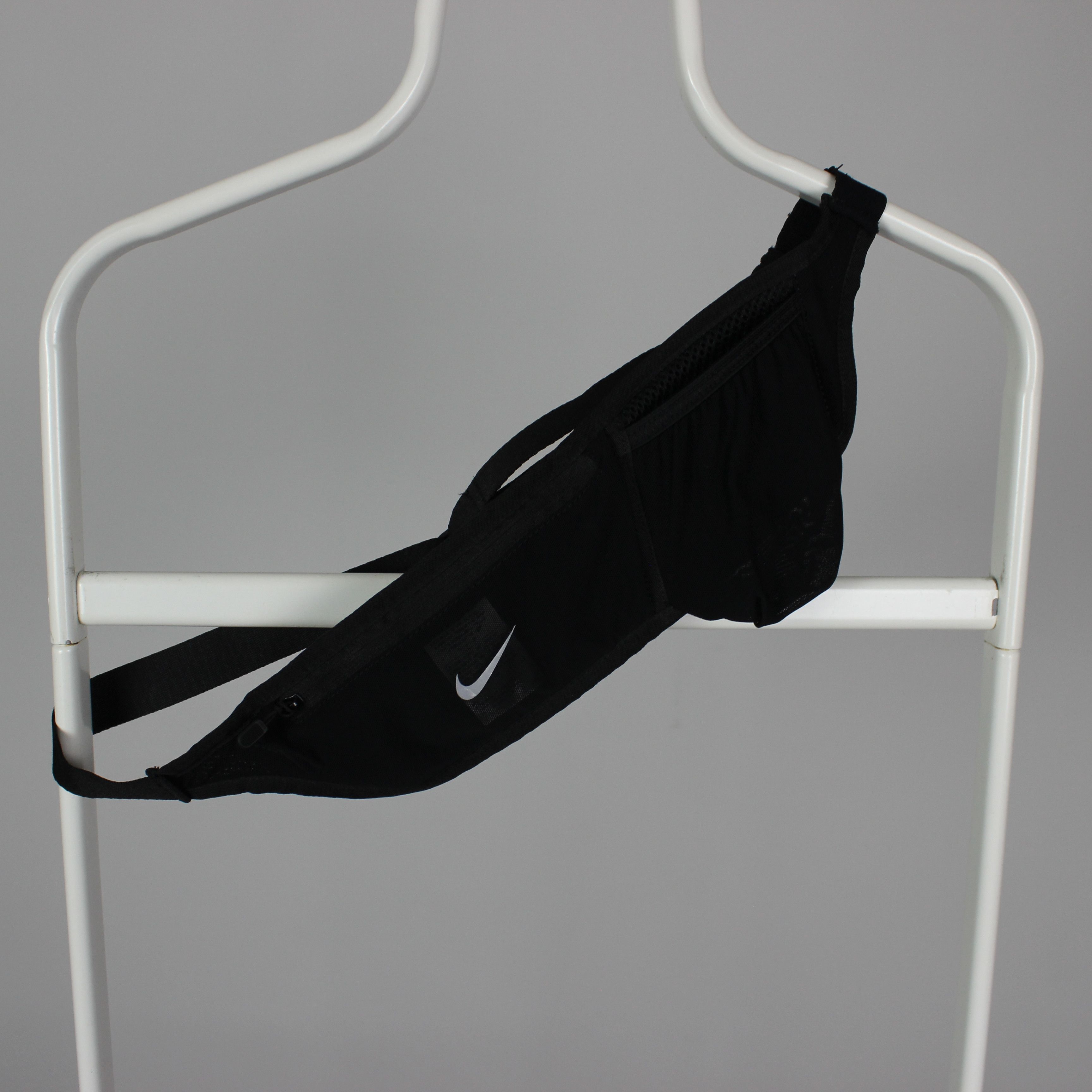 Nike Nike waist small bag nylon rare black Size ONE SIZE - 1 Thumbnail