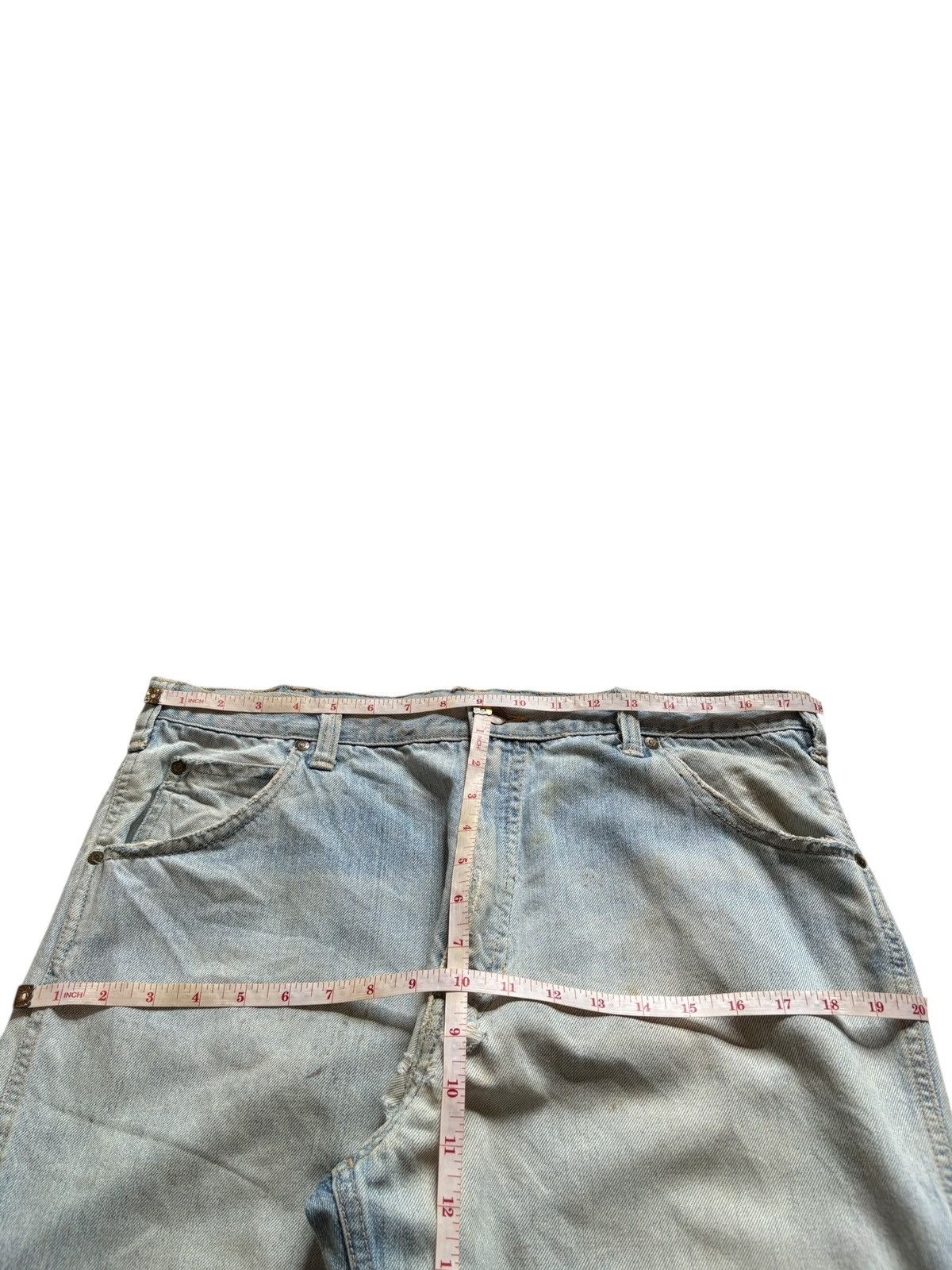 Johnbull Vintage John Bull Mud Wash Distressed Baggy Jeans ggy Jeans Size US 36 / EU 52 - 13 Thumbnail