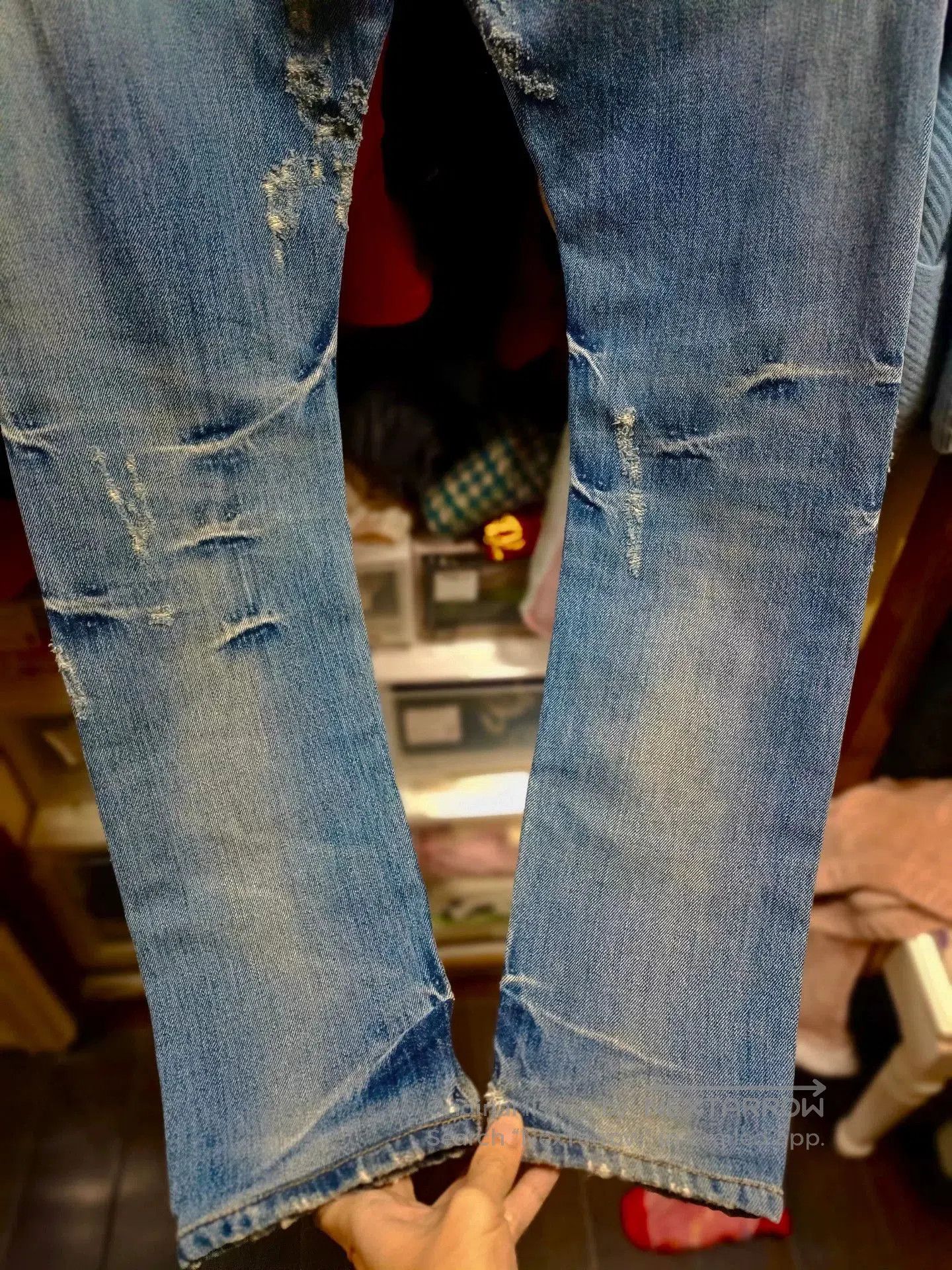 Dolce & Gabbana Dolce & Gabbana Crown Bee Embroidery Jeans 44. Size US 28 / EU 44 - 8 Thumbnail