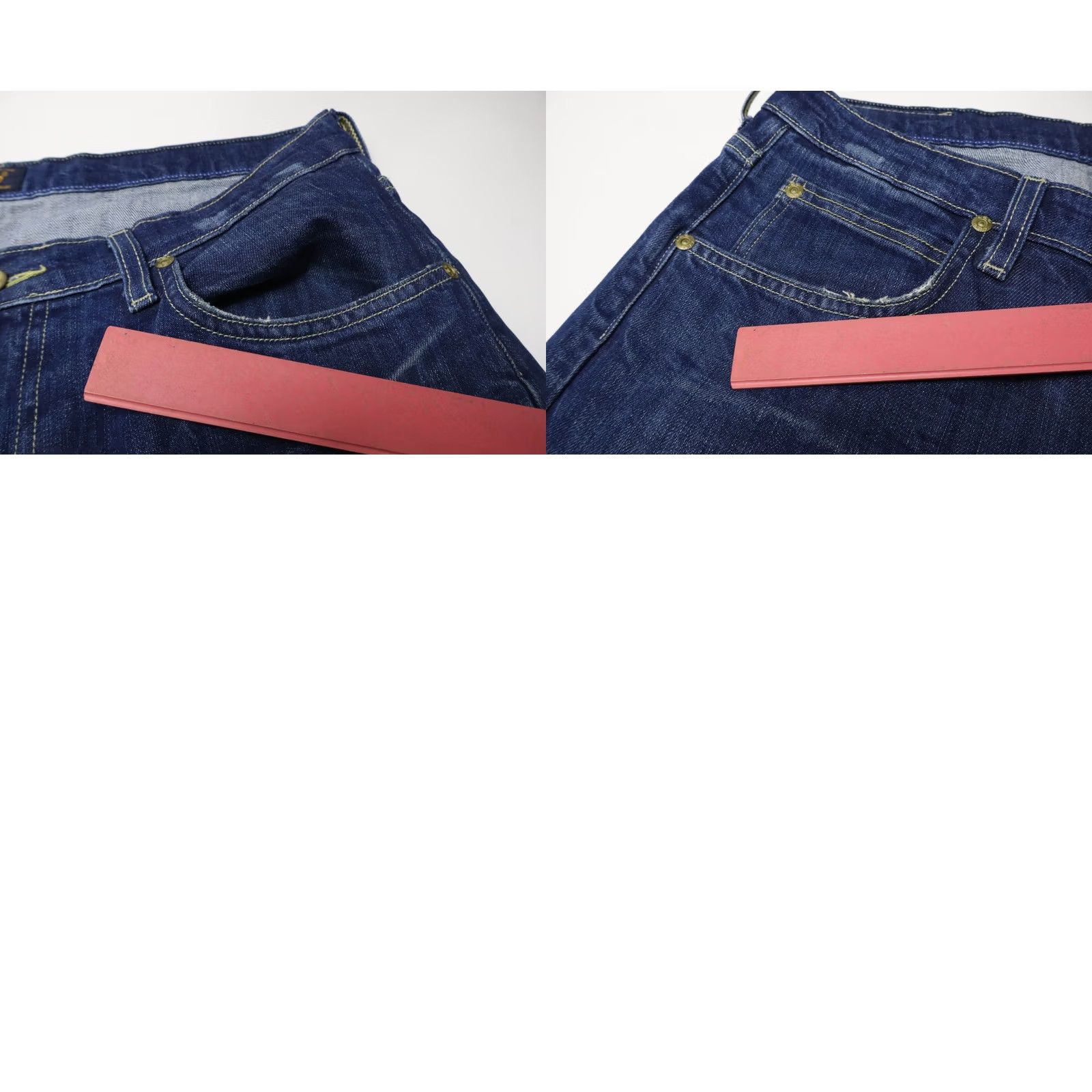 Lee LEE Luke Jeans Slim Fit Zip Fly Stretch Whiskers Blue W32/L32 Mens Jeans Clothing惜 Size US 32 / EU 48 - 8 Thumbnail