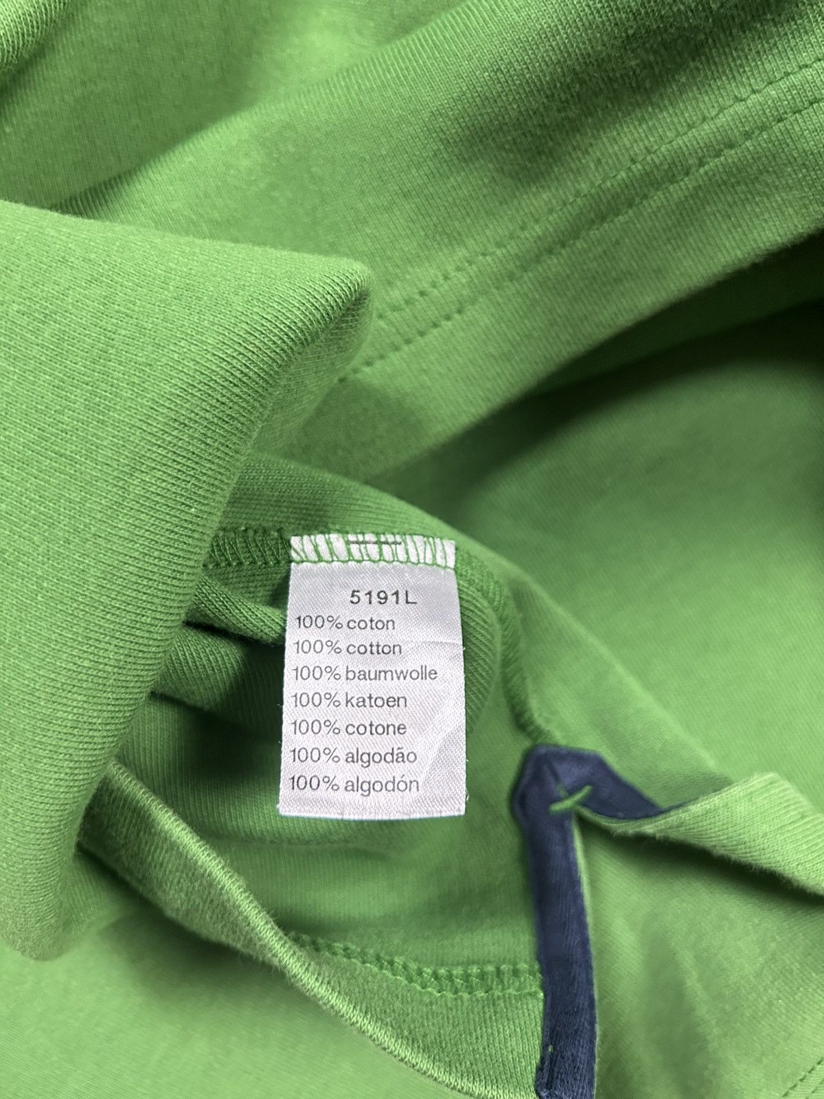 Lacoste Lacoste green sweatshirt half-zip Size US L / EU 52-54 / 3 - 4 Thumbnail