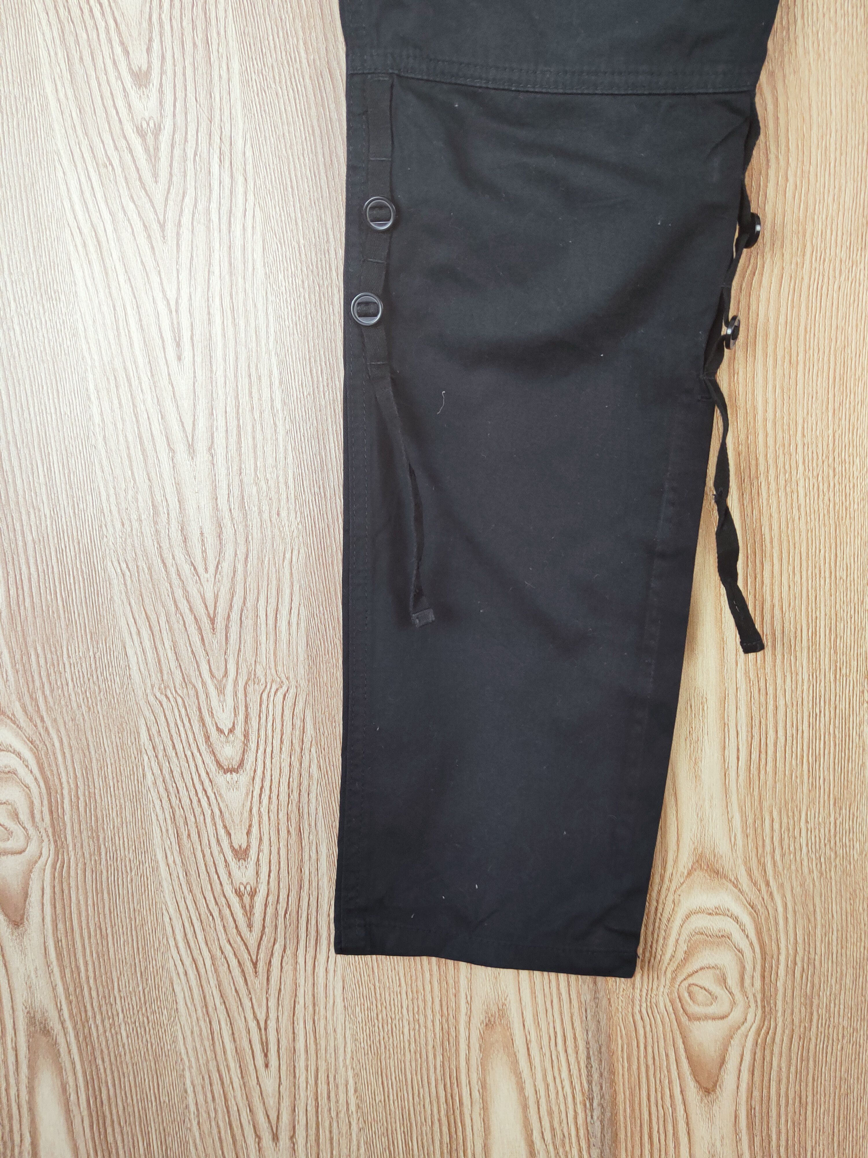 Japanese Brand Japanese Brand Black Multipocket Tactical Cargo Pants #W293 Size US 29 - 10 Thumbnail