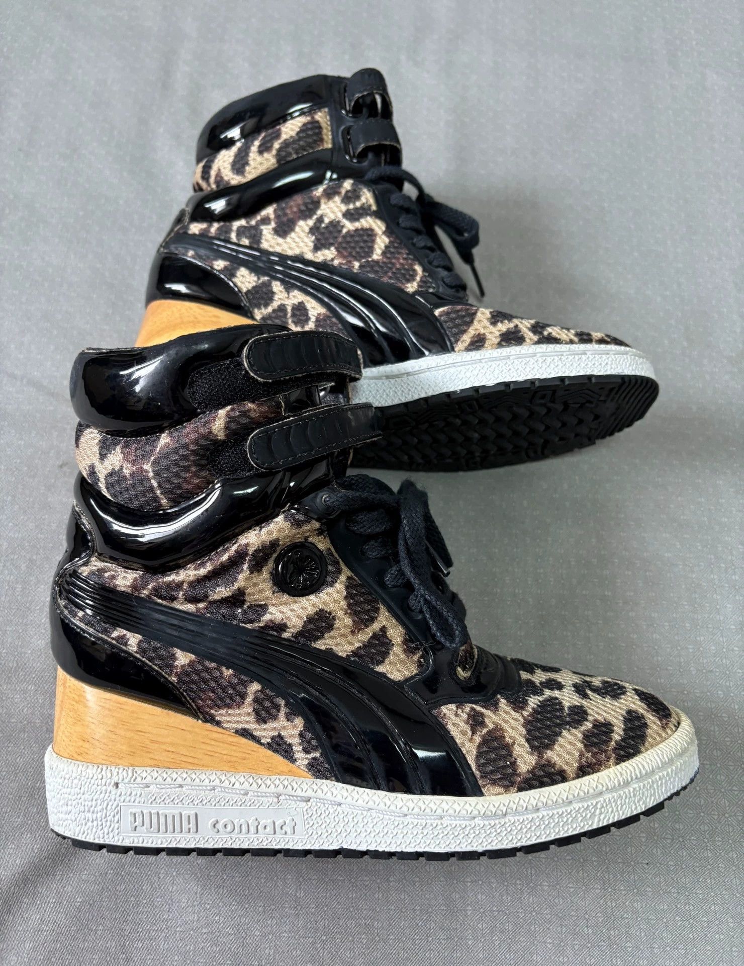 Puma MIHARA YASUHIRO x PUMA Boxing Leopard Geta Sneaker Mint 35.5 Size US 5 / IT 35 - 4 Thumbnail