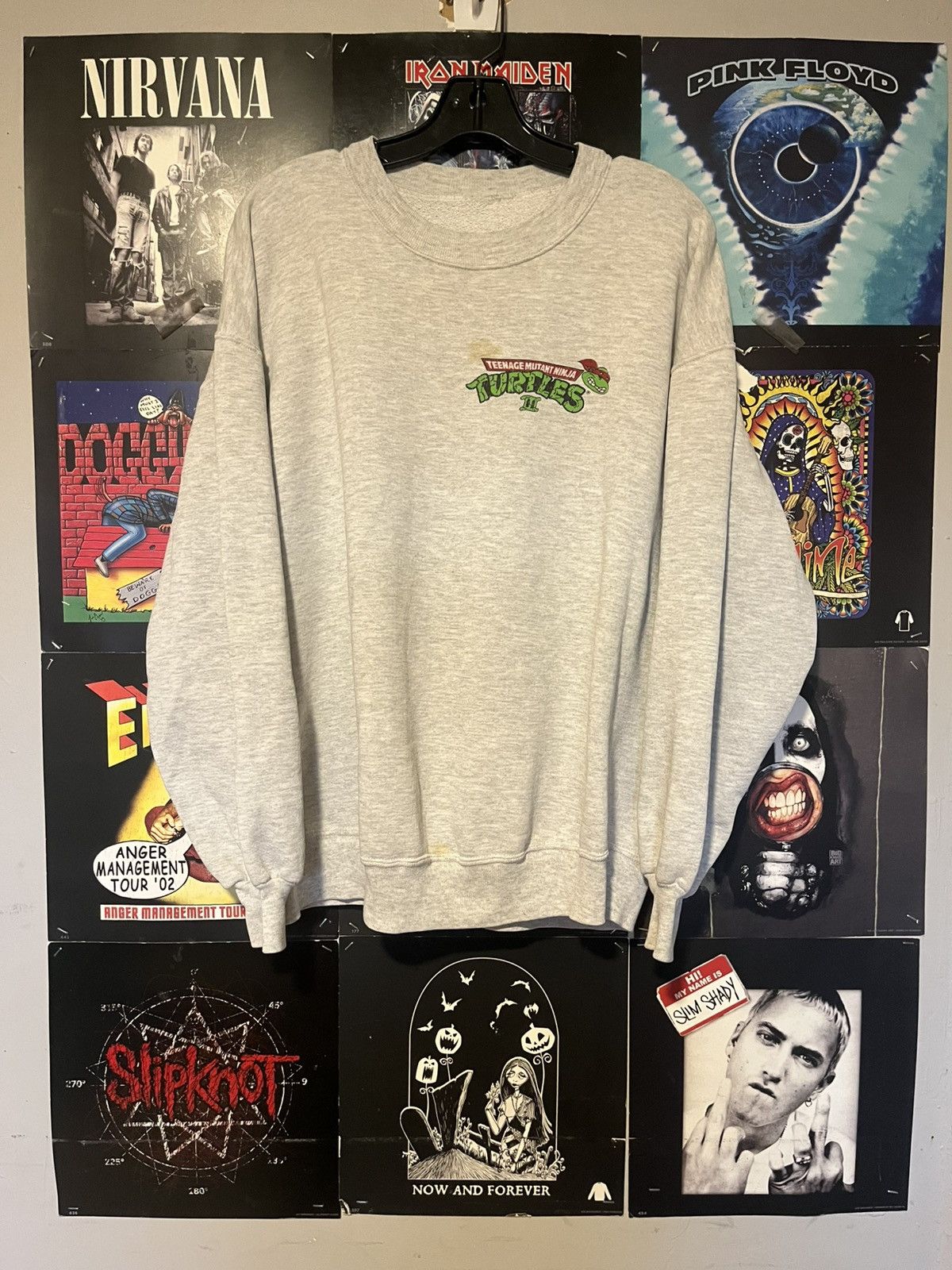 Fruit Of The Loom Vintage Rare Teenage Mutant Ninja Turtles 3 movie sweater L Size US L / EU 52-54 / 3 - 1 Thumbnail
