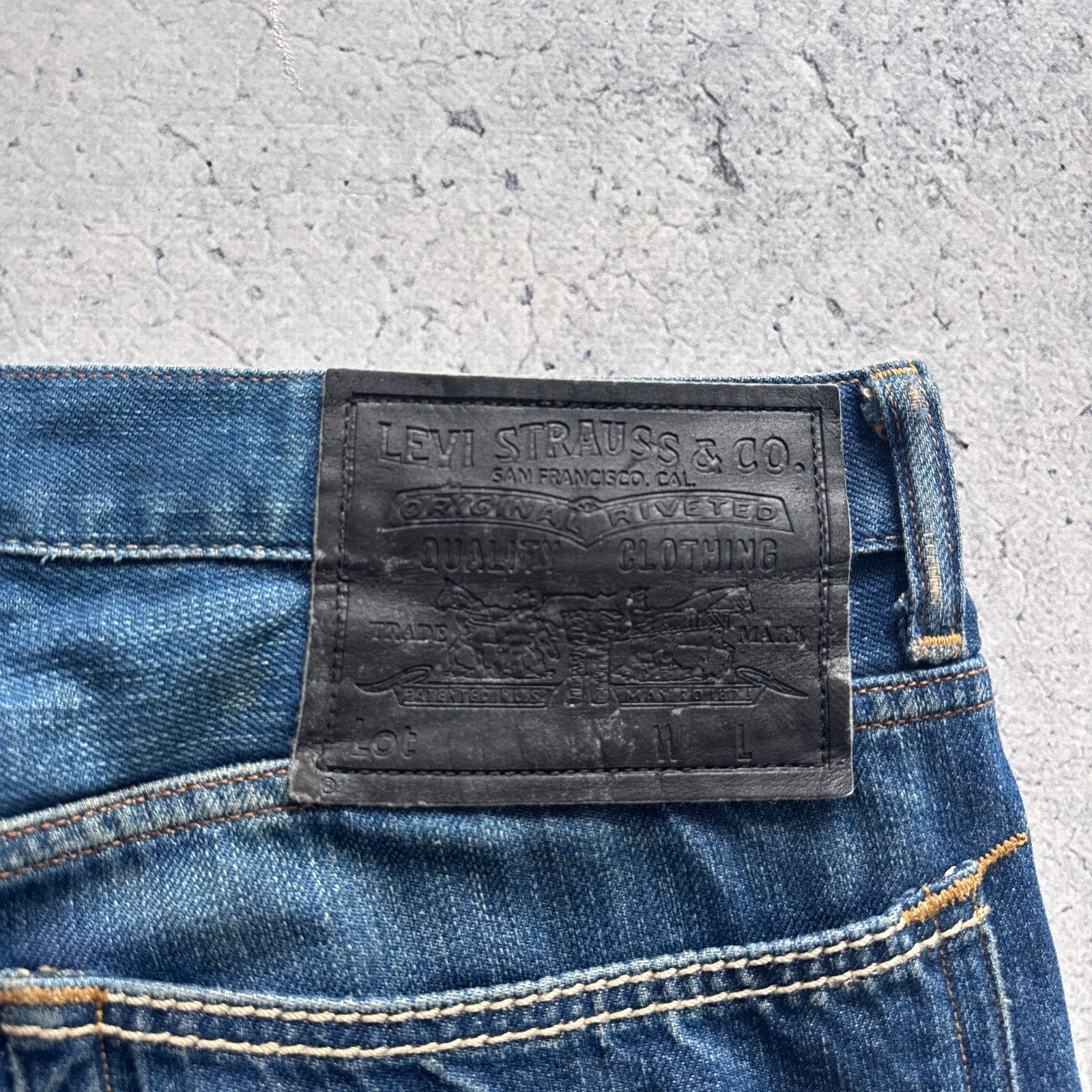Levi's Levi’s Engineered Big Pocket Vintage Jeans Selvedge Pants Size US 30 / EU 46 - 6 Thumbnail
