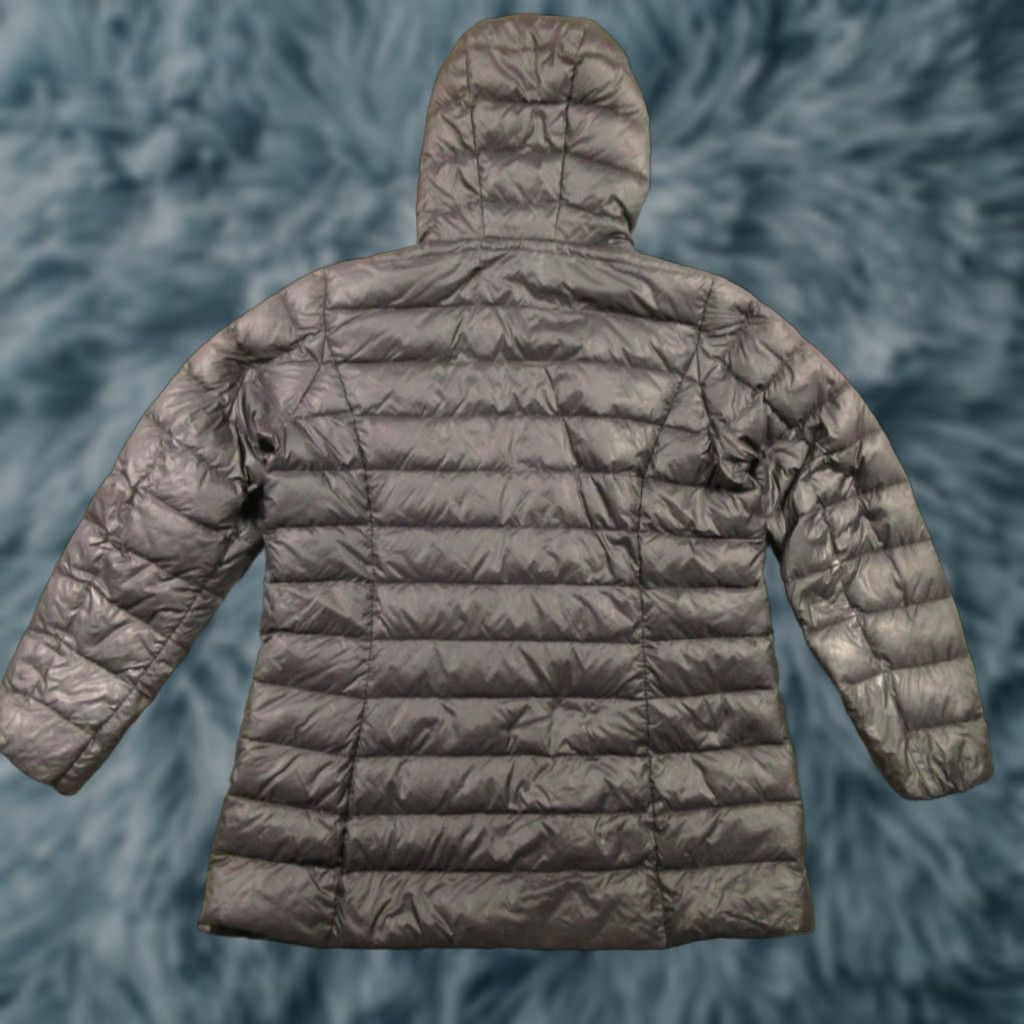 Eddie Bauer VINTAGE Eddie Bauer Down Puffer Jacket Parka Womens XL Black Hooded Lightweight EB650 Size XL / US 12-14 / IT 48-50 - 1 Thumbnail