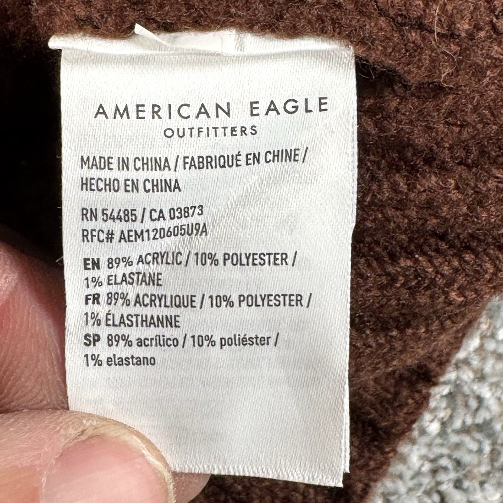 American Eagle Outfitters VINTAGE American Eagle Outfitters Sweater Womens Small Patchwork Chunky Knit Soft Comfy Mock Neck Bohemian Classic Hippie Shirt Womens Size S Brown Size S / US 4 / IT 40 - 7 Thumbnail