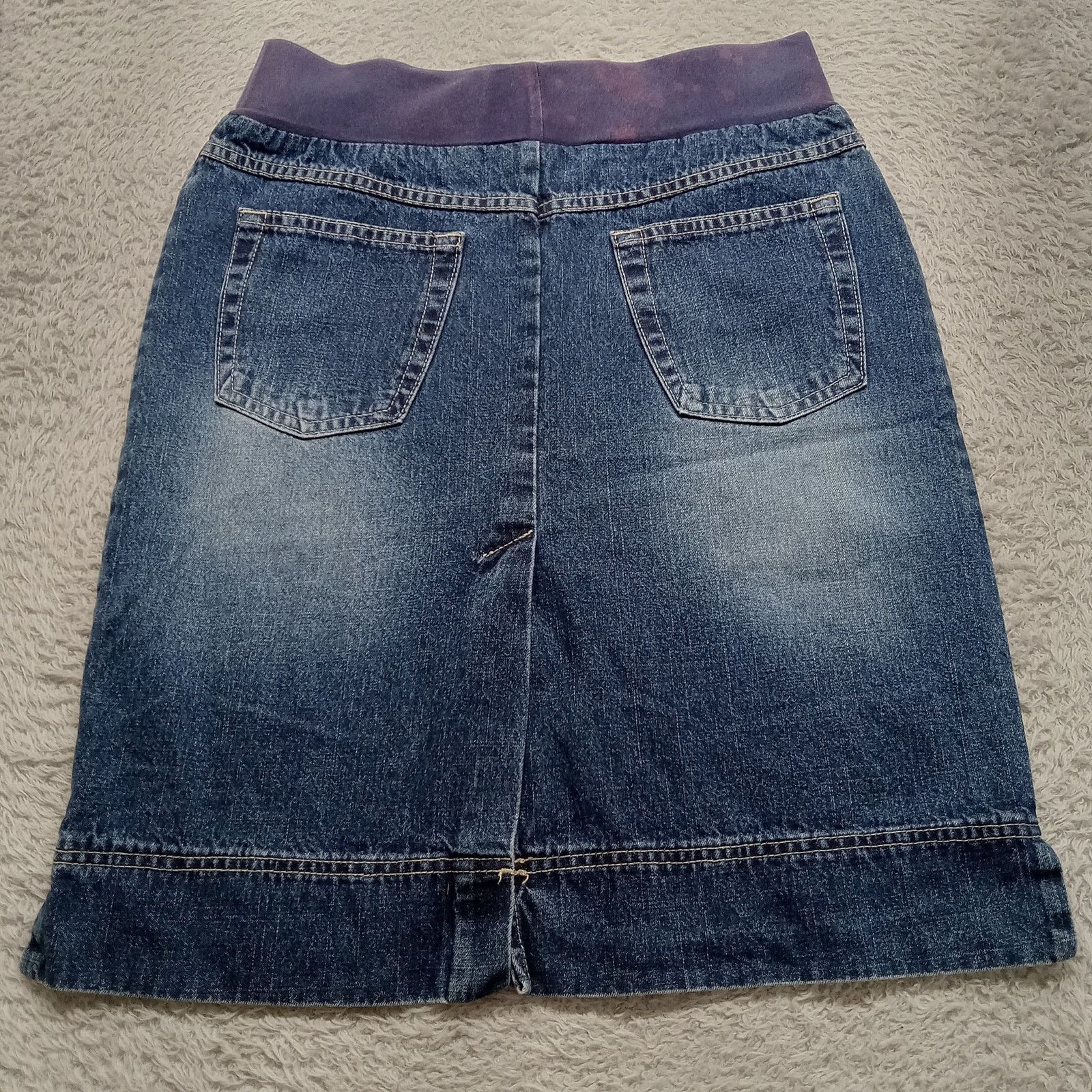 & Other Stories Verso Women's Denim Skirt 8 Blue Jean 30 X 24 Straight Size 30" / US 8 / IT 44 - 2 Thumbnail