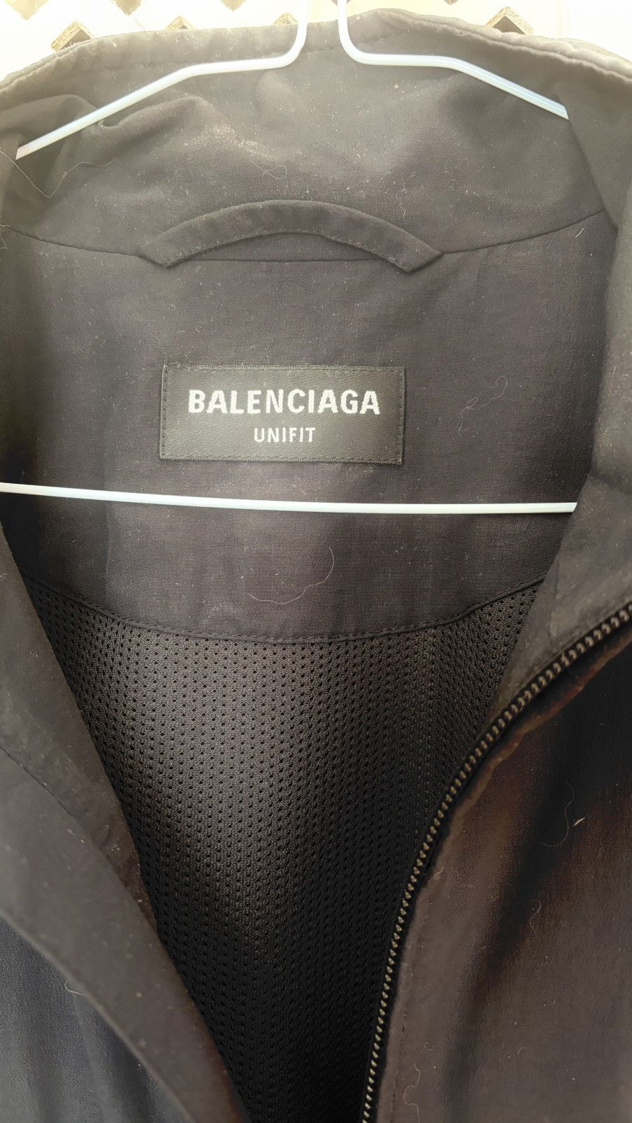 Balenciaga Balenciaga Zip Jacket Black Unifit Logo Oversized Streetwear Size US S / EU 44-46 / 1 - 5 Thumbnail