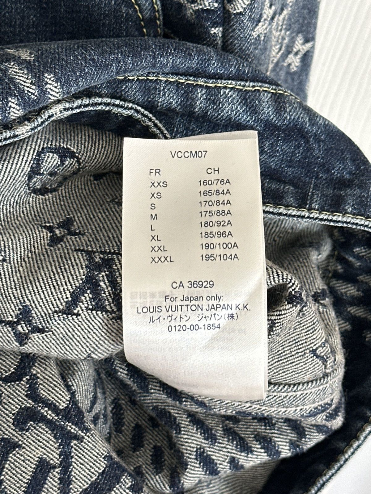 Louis Vuitton LV x Nigo Denim Jacket Size 50 Size US M / EU 48-50 / 2 - 11 Thumbnail