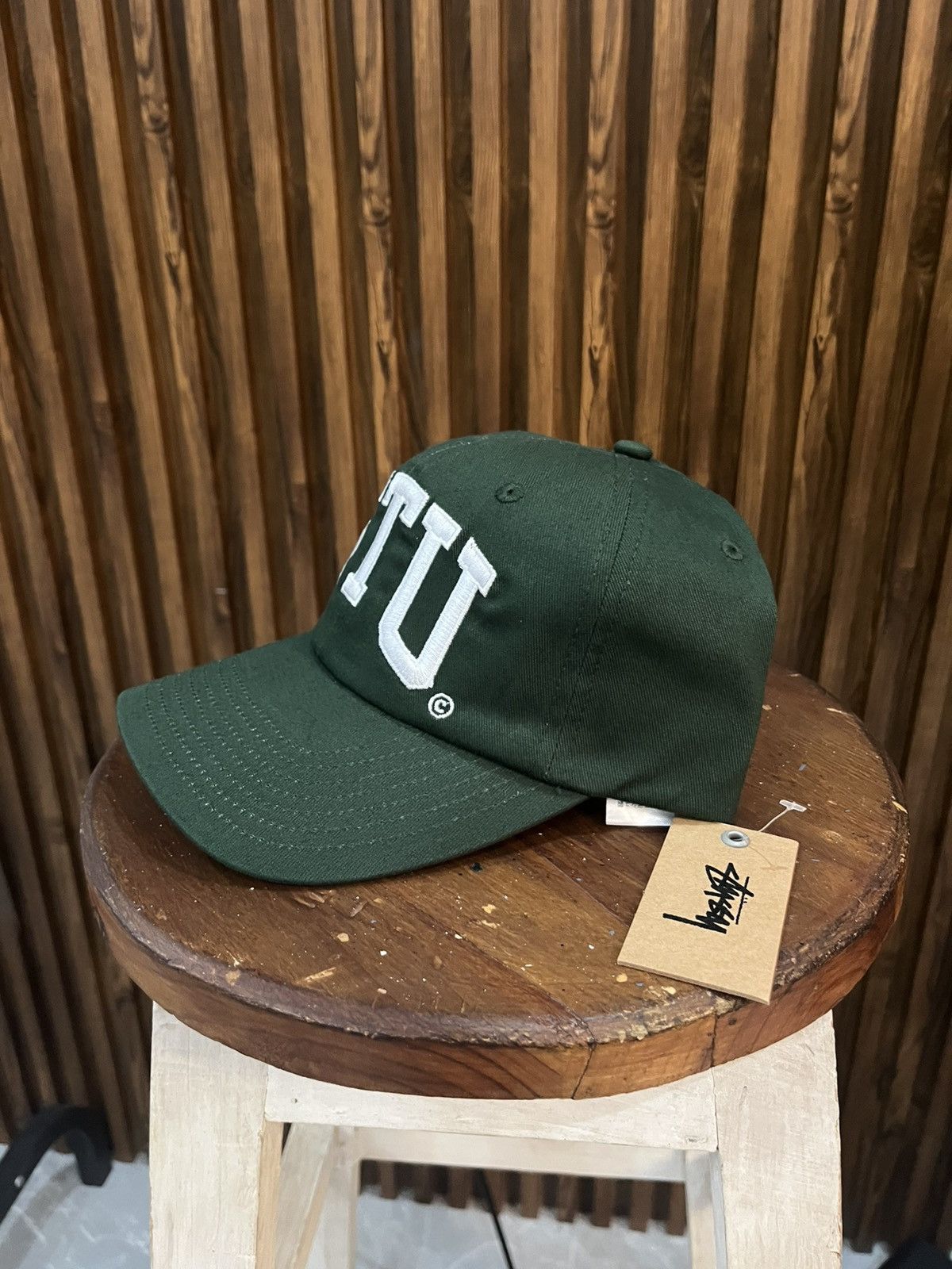 Stussy Stussy Stu Arch Strapback Cap Size ONE SIZE - 2 Thumbnail