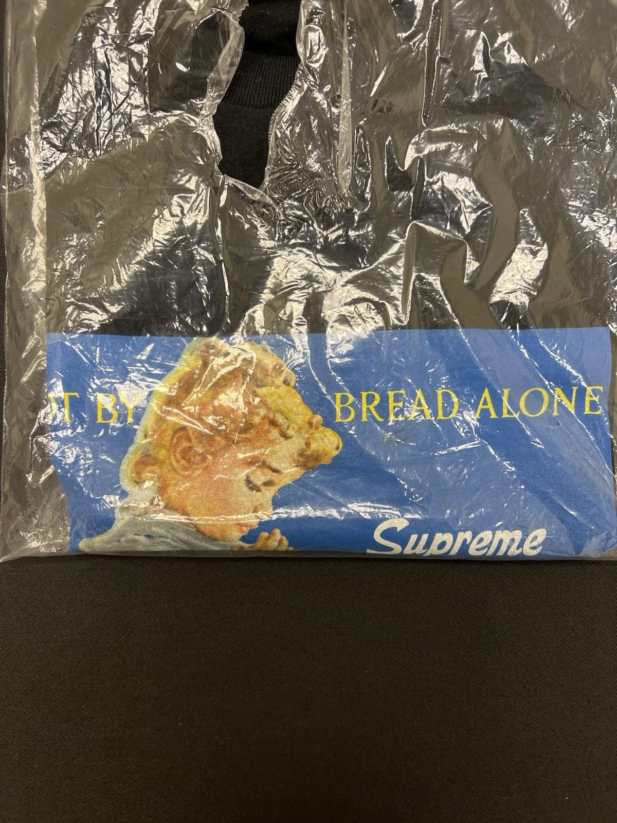 Supreme SS15 Supreme Not by Bread Alone Tee Black Large Size US L / EU 52-54 / 3 - 2 Thumbnail