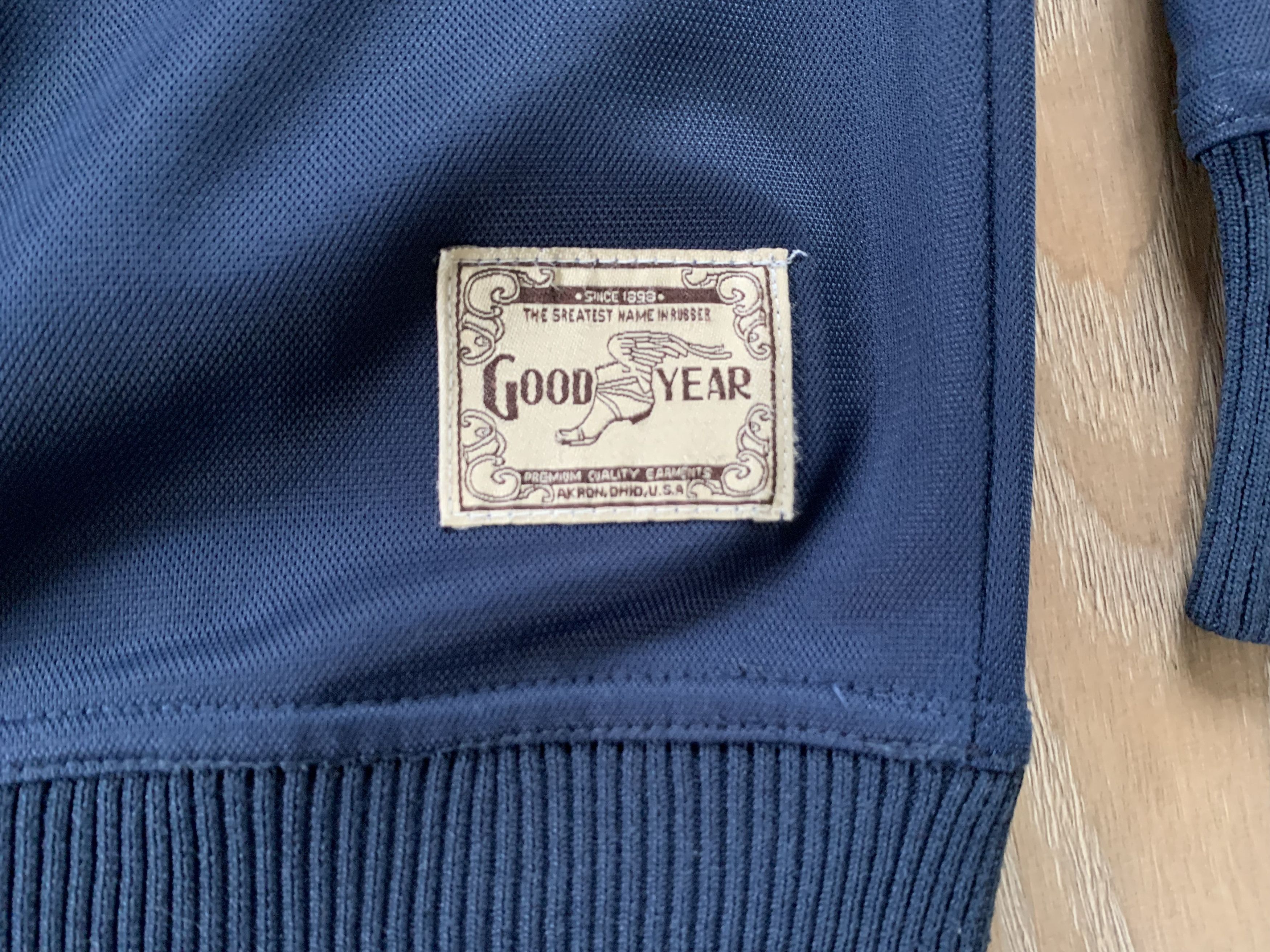 Vintage Goodyear Wellston Men's Sweatshirt Tracksuit Size US L / EU 52-54 / 3 - 11 Thumbnail