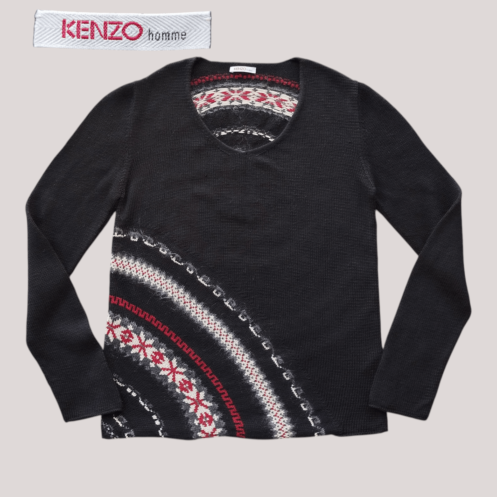 Kenzo Sweater Pullover Knit Unisex Mohair Wool Vintage Size S Size US S / EU 44-46 / 1 - 1 Thumbnail