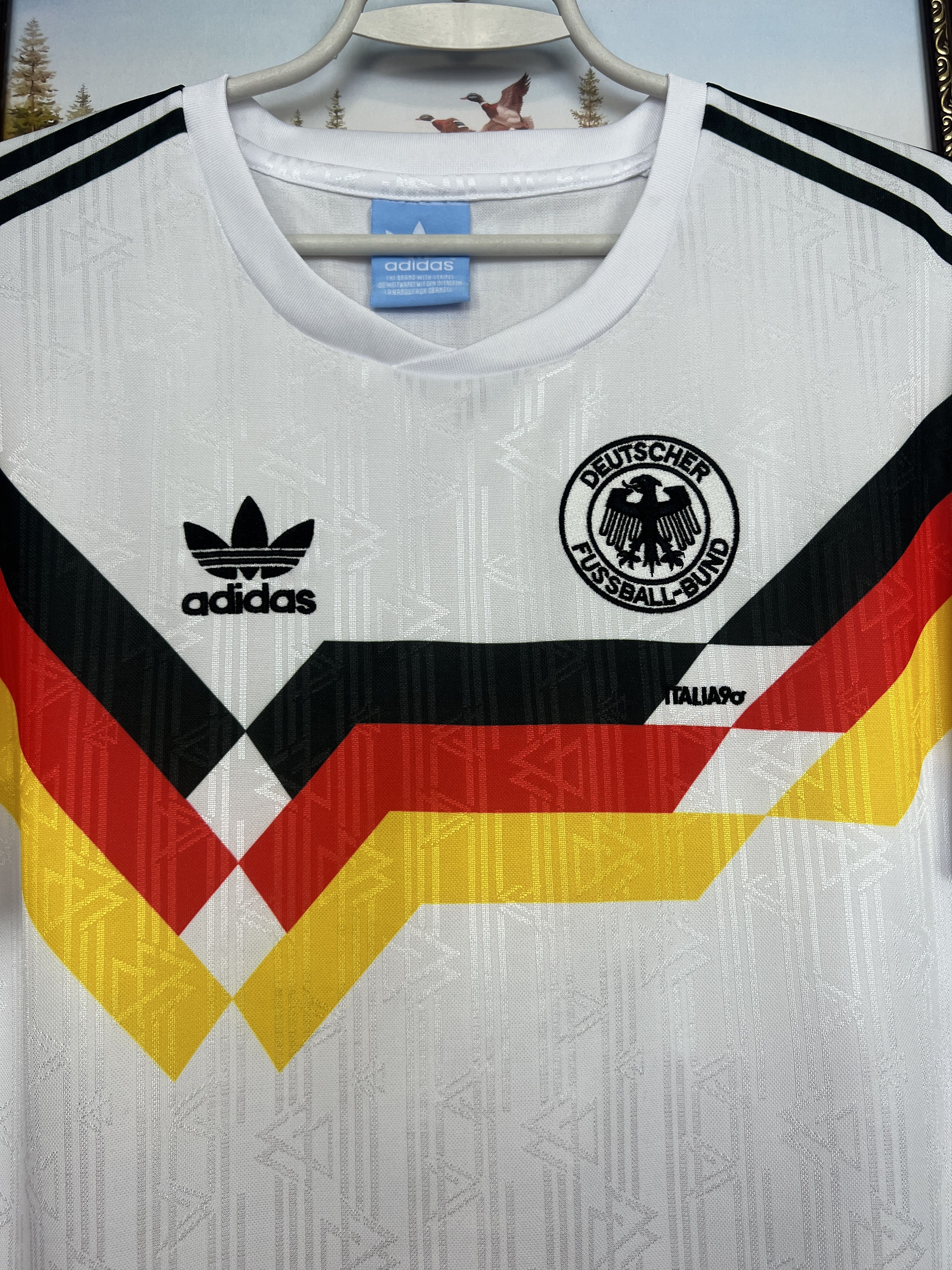 Adidas Vintage Germany World Cup Football Template Shirt Soccer Size US M / EU 48-50 / 2 - 3 Thumbnail