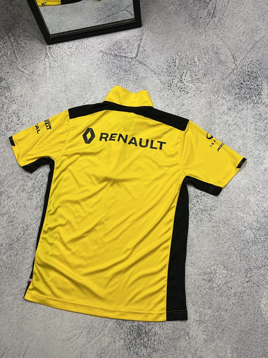 Formula 1 Renault Infinity Racing F1 Formula Uni Polo Shirt Jersey Y2k Size US M / EU 48-50 / 2 - 12 Thumbnail