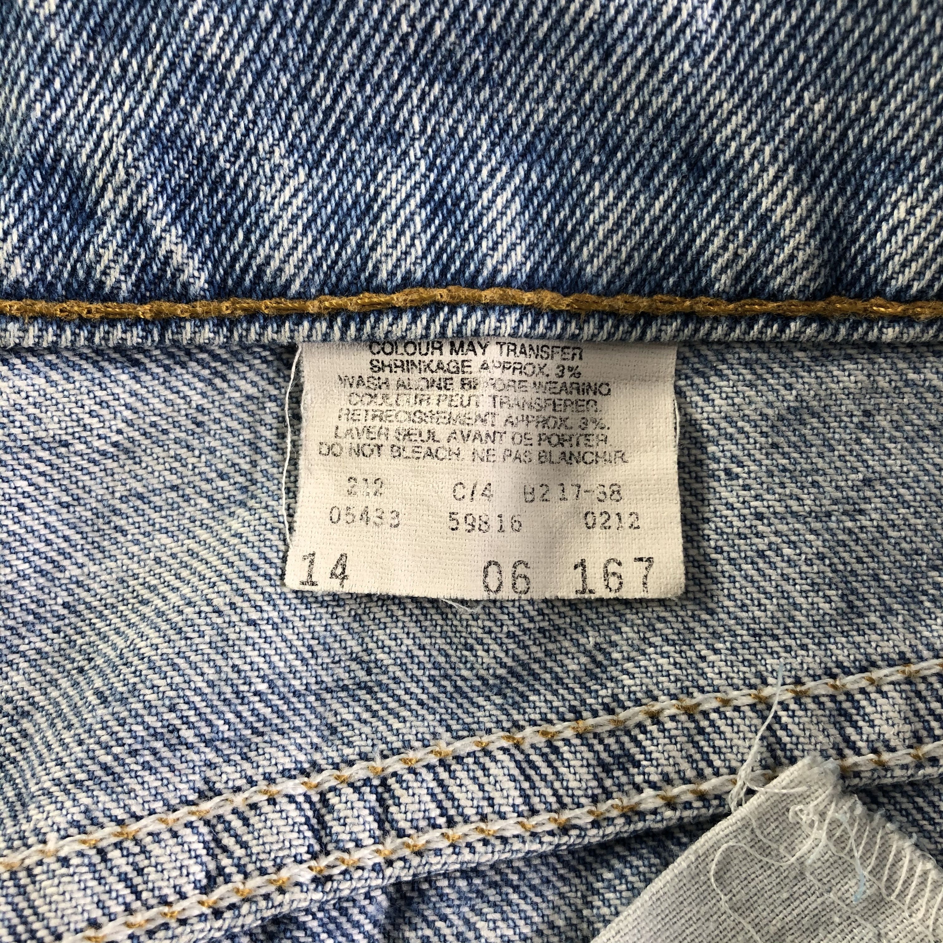 Levi's Vintage Light Wash Levis Jeans-J4228 Size US 30 / EU 46 - 9 Thumbnail