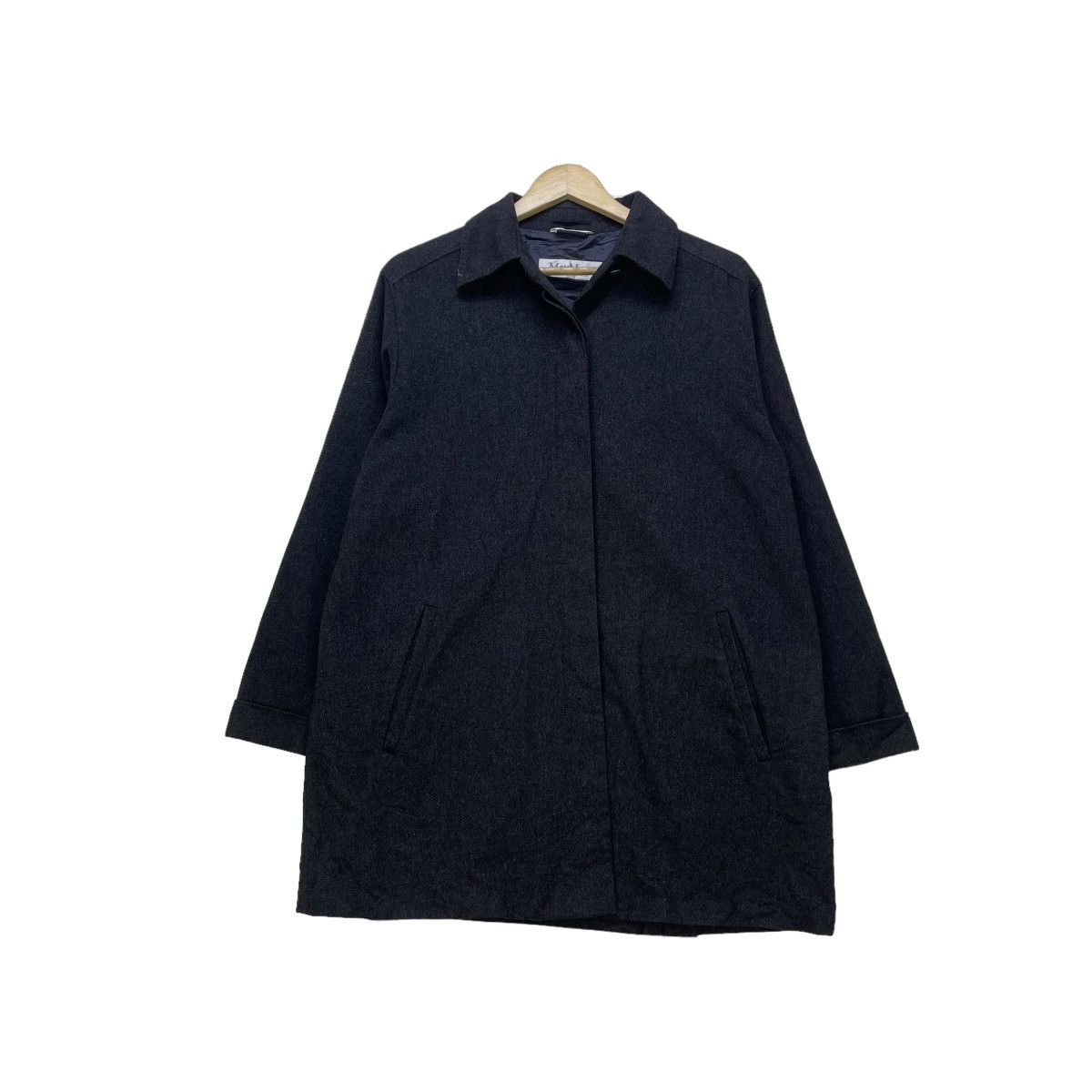 Max Mara × Vintage Max Mara Italian Designer Long Jacket Size M / US 6-8 / IT 42-44 - 1 Thumbnail