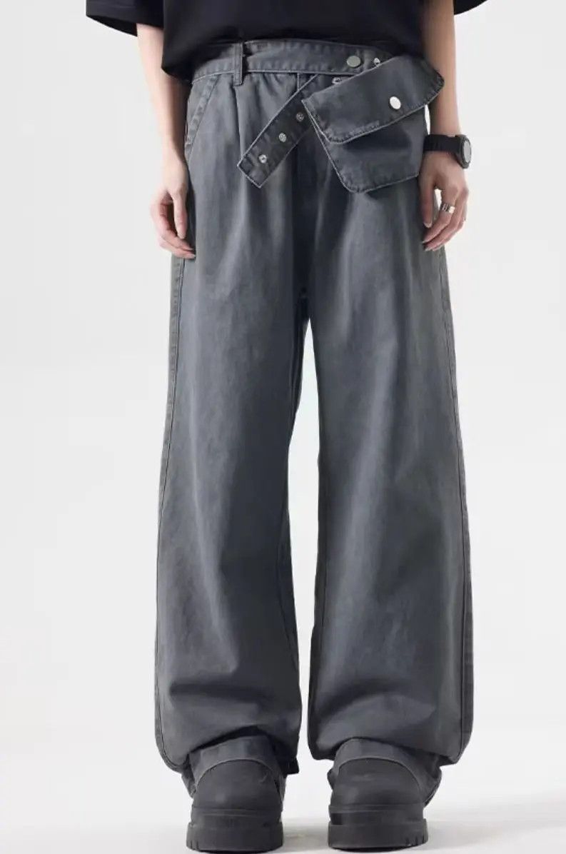 Designer × Japanese Brand Vintage Hip Hop Punk Loose Casual Pants Size US 31 - 2 Thumbnail
