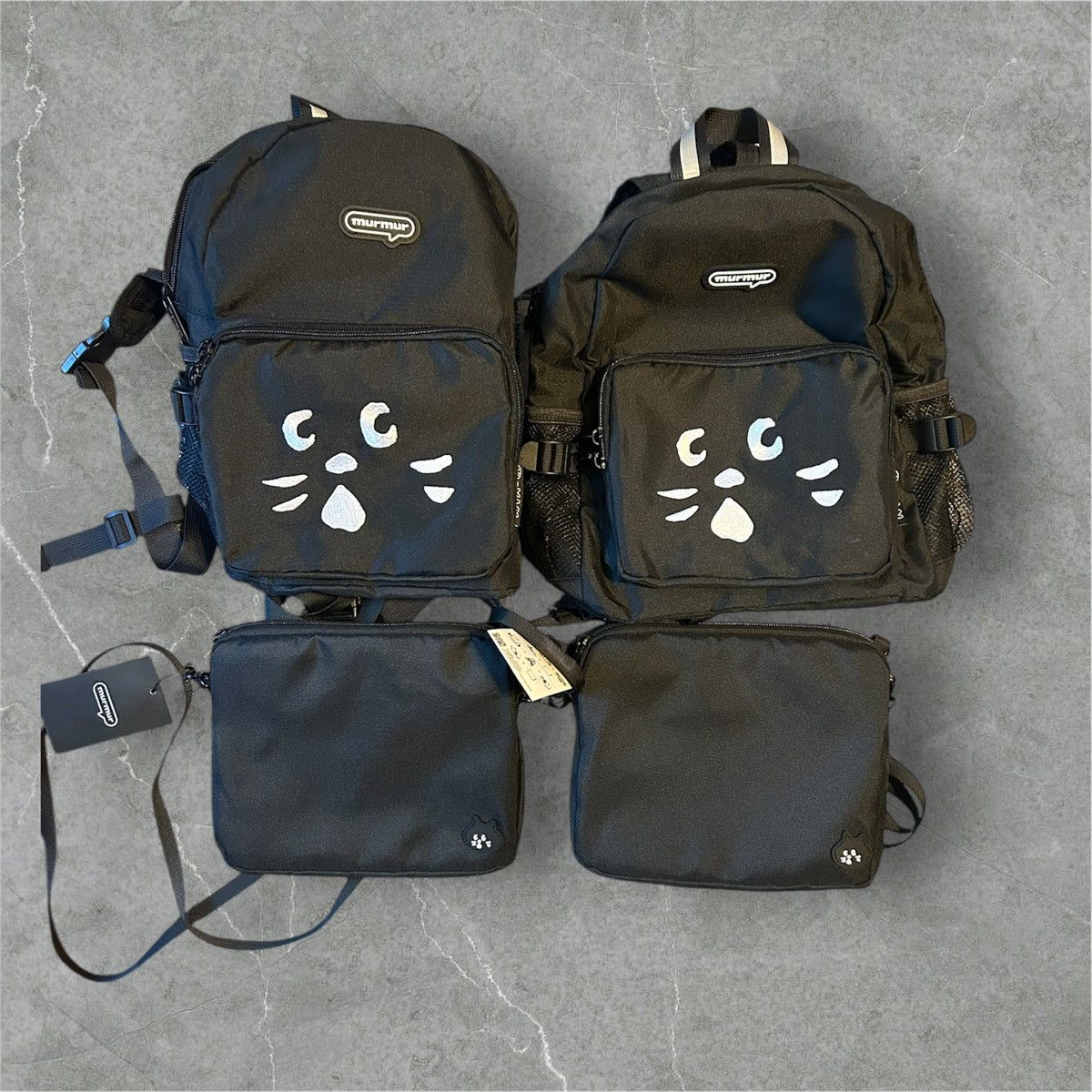 Ne-Net Ne-Net Cat face bag and side bag (bundle 1 each) | Grailed