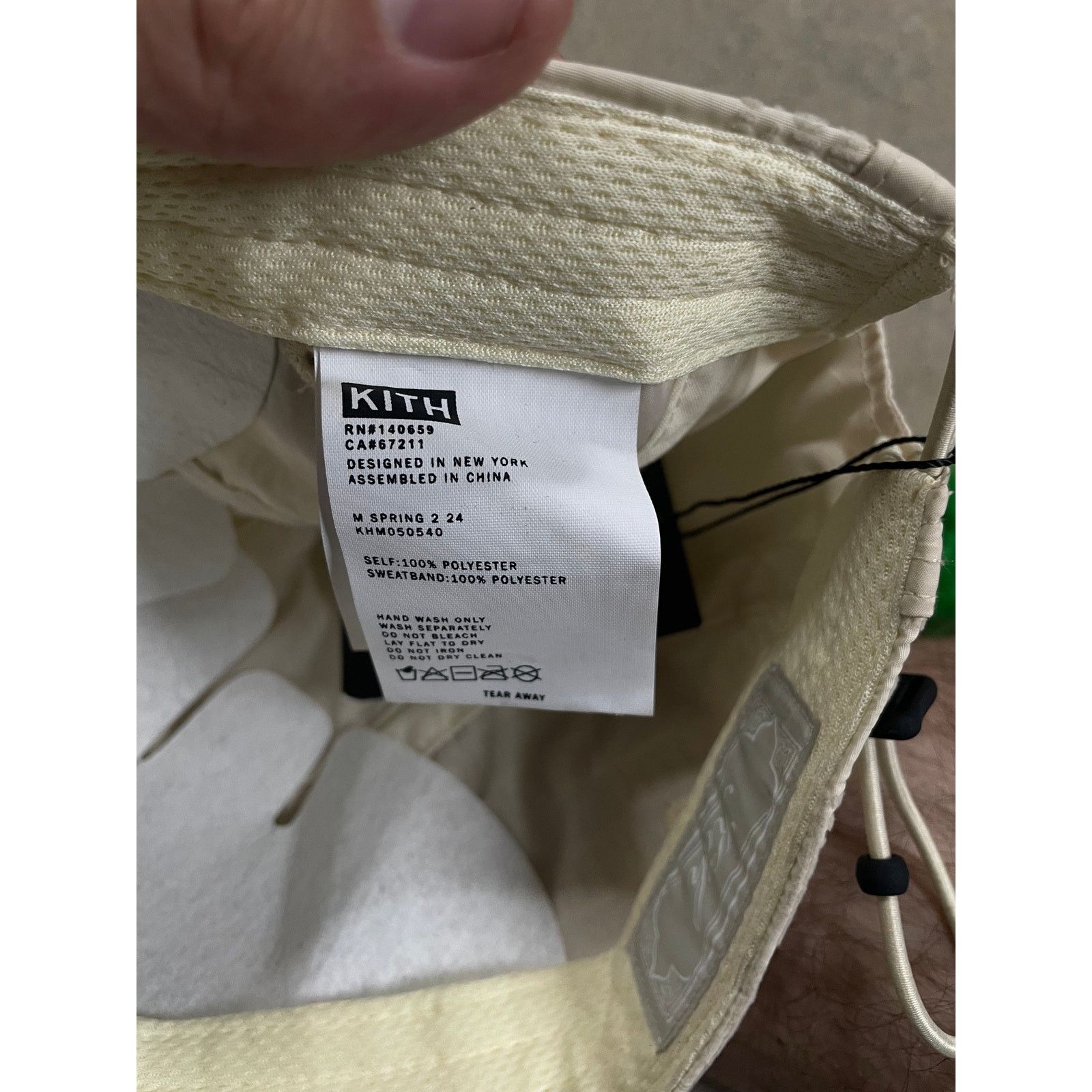 Kith Kith Cap Cream OS Used Size ONE SIZE - 4 Thumbnail