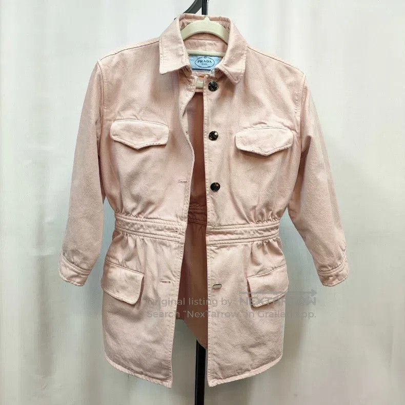 Prada Prada Make old denim jackets Size XXS / US 00 / IT 34 - 1 Thumbnail
