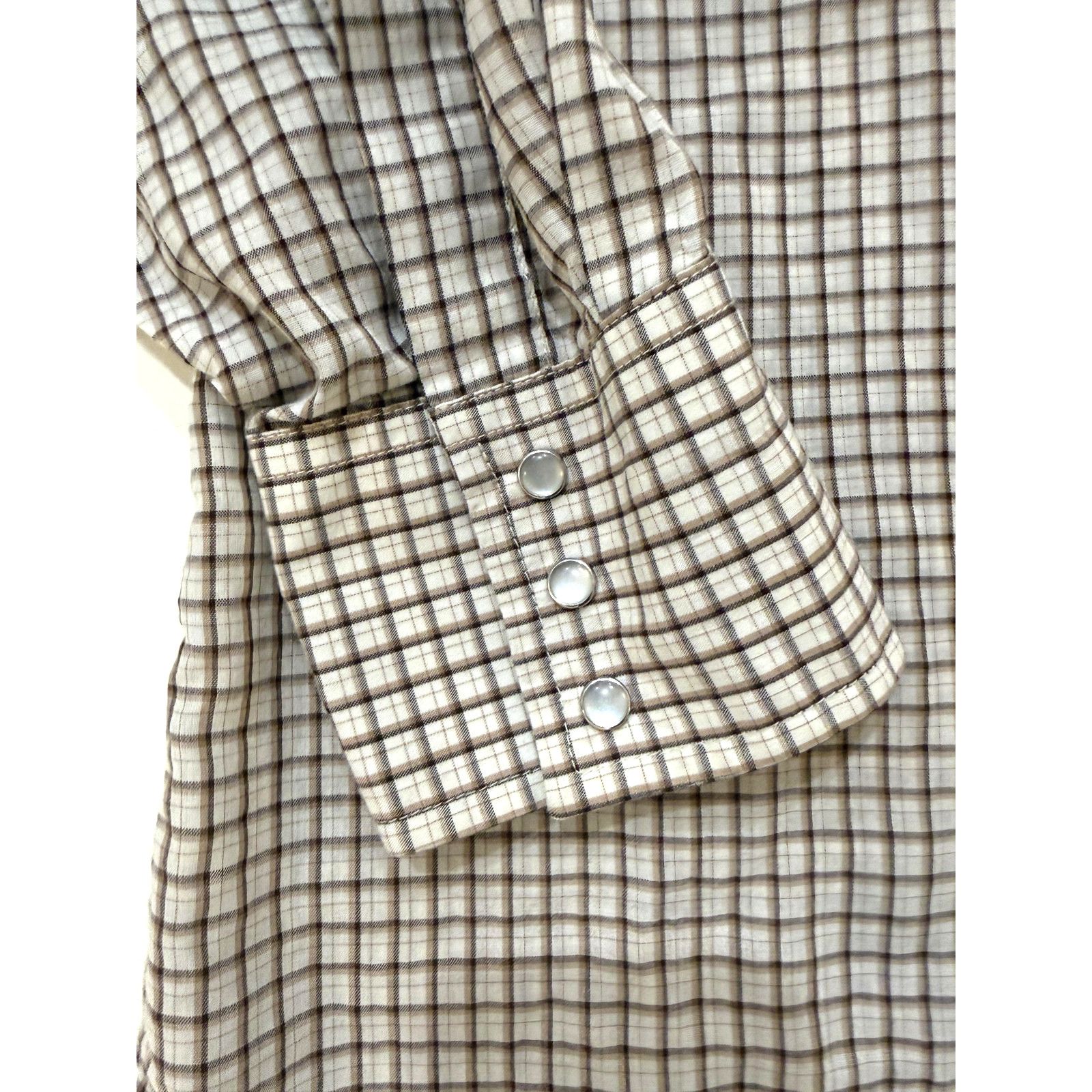 & Other Stories Vintage ELY Cattleman Western Shirt 2XL Pearl Snap Cowboy Size US XXL / EU 58 / 5 - 2 Thumbnail