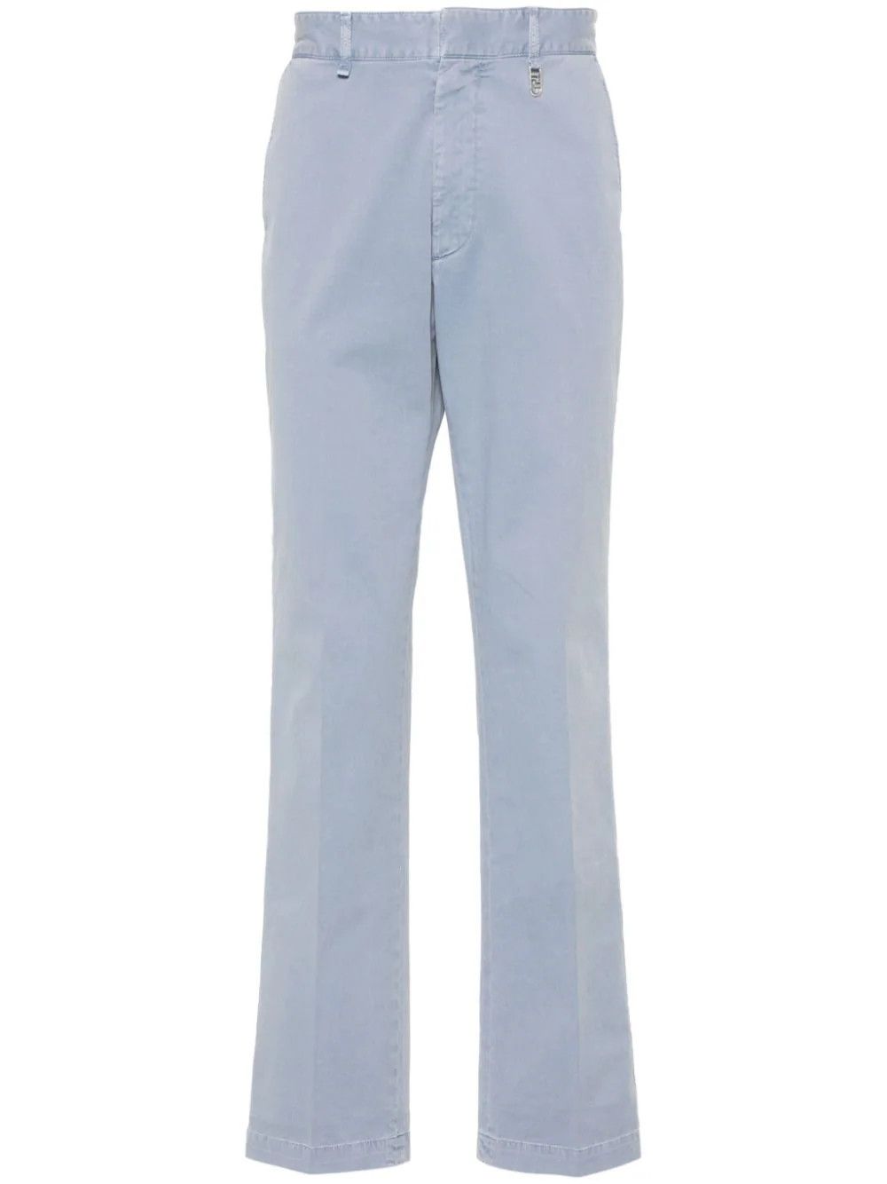 Fendi o1loc1c0824 Trousers in Light blue Size US 36 / EU 52 - 1 Thumbnail