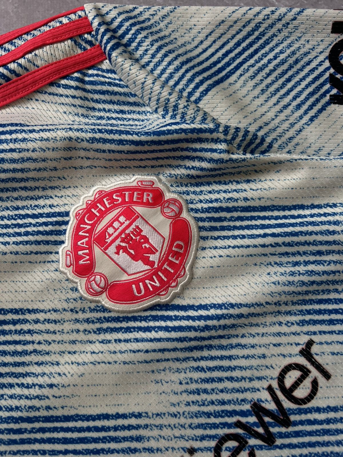 Adidas Manchester United 21/22 Away Football Shirt Adidas Size M Size US M / EU 48-50 / 2 - 5 Thumbnail