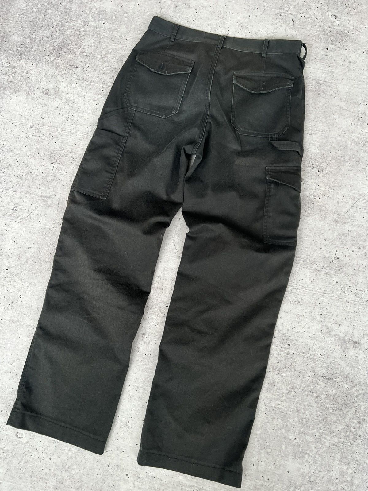 Dickies × Vintage Dickies Vintage Distressed Black Cargo Pants Size US 32 / EU 48 - 8 Thumbnail
