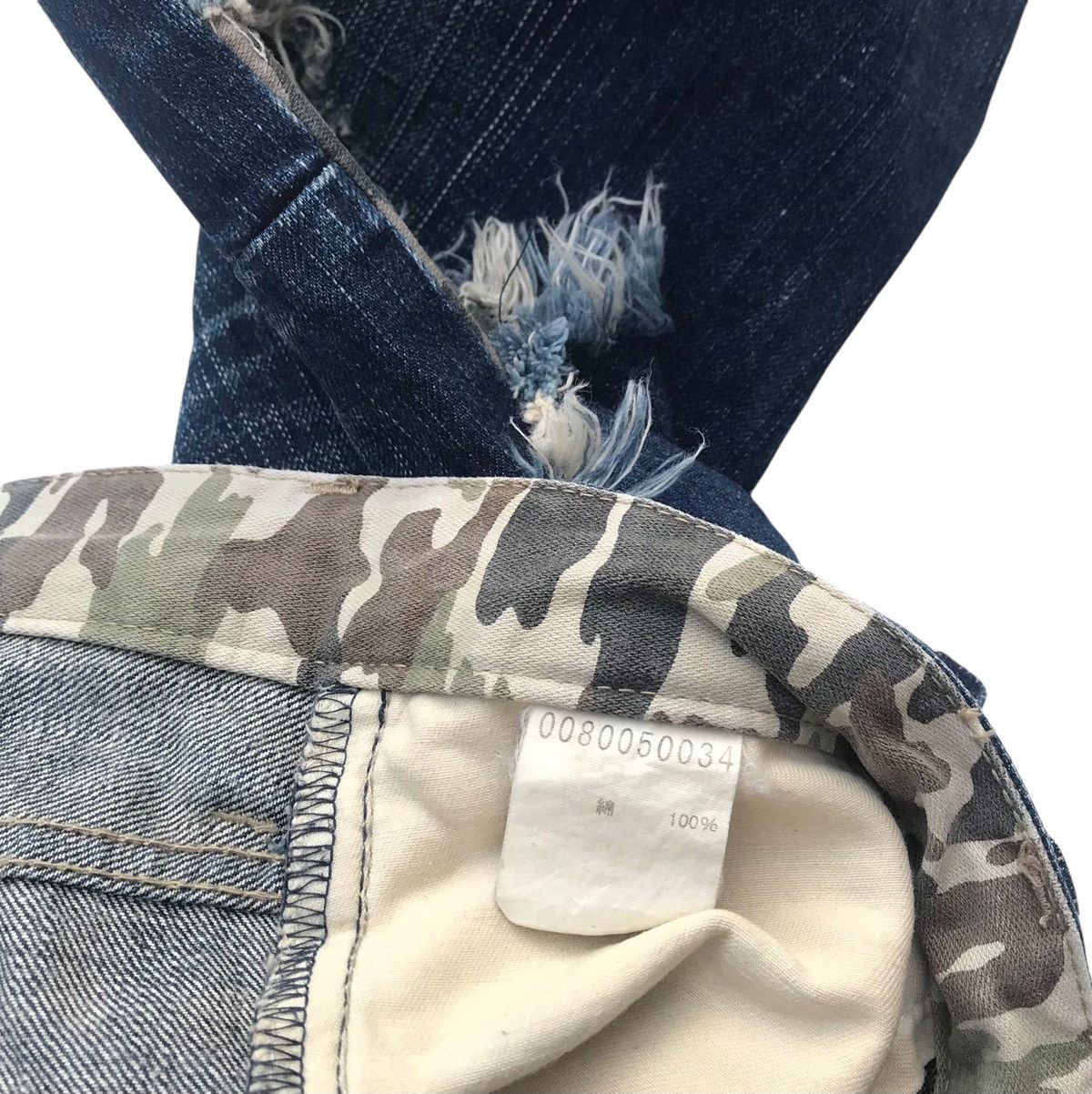 ABAHOUSE Rare Abahouse Japan Distressed Streetwear Denim Pants Size US 33 - 17 Thumbnail