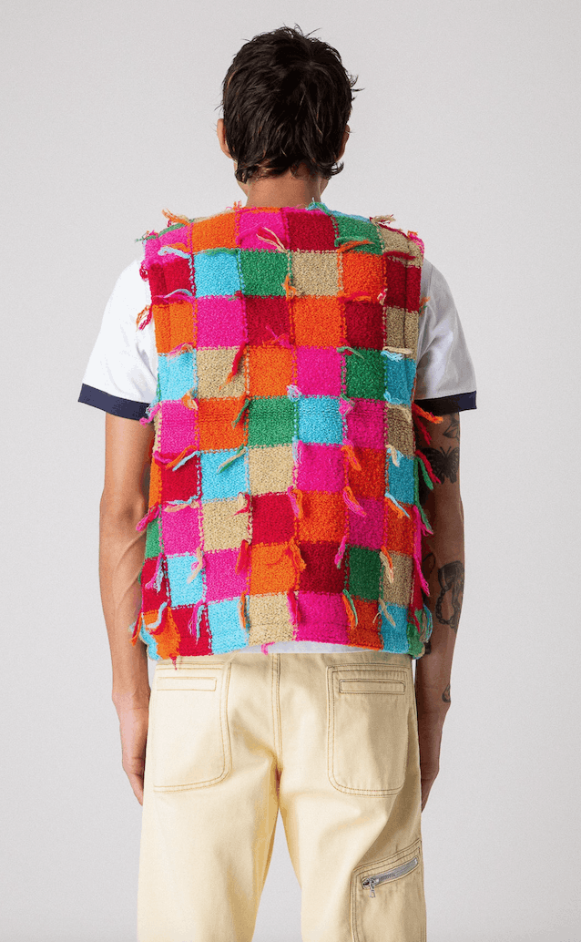 Andersson Bell $655 Andersson Bell Reversible Intarsia Knit Vest Size US M / EU 48-50 / 2 - 2 Thumbnail