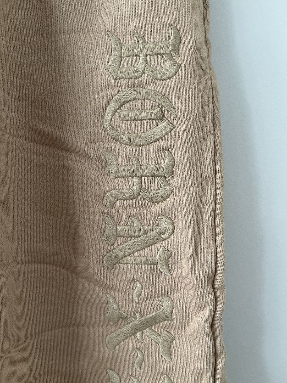 Born X Raised BXR Tonal embroidery logo hoodie and sweat pants set beige Size US L / EU 52-54 / 3 - 12 Thumbnail