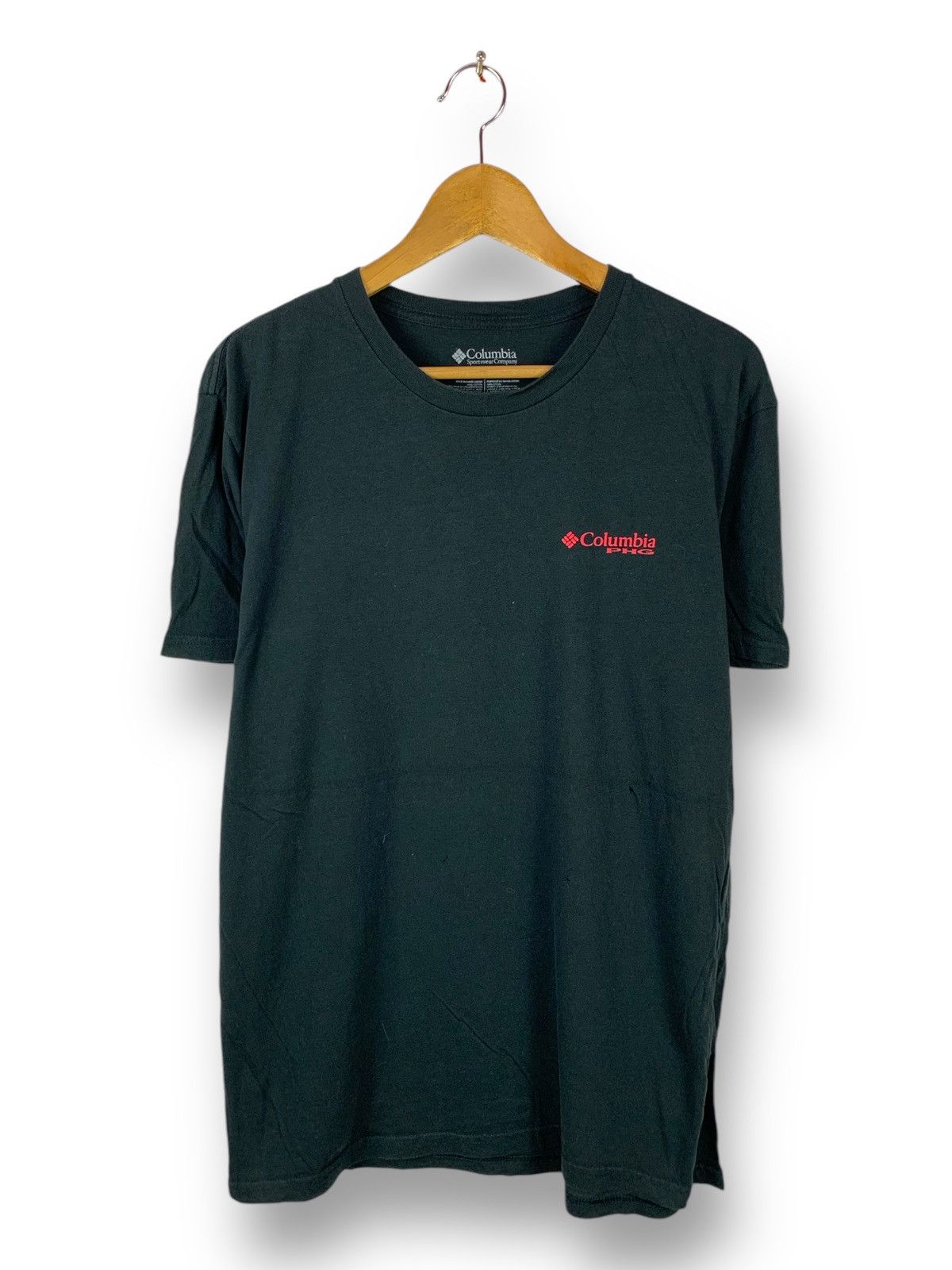 Columbia Steals! Columbia Performance Hiking Gear Big Logo Tee Size US L / EU 52-54 / 3 - 2 Thumbnail