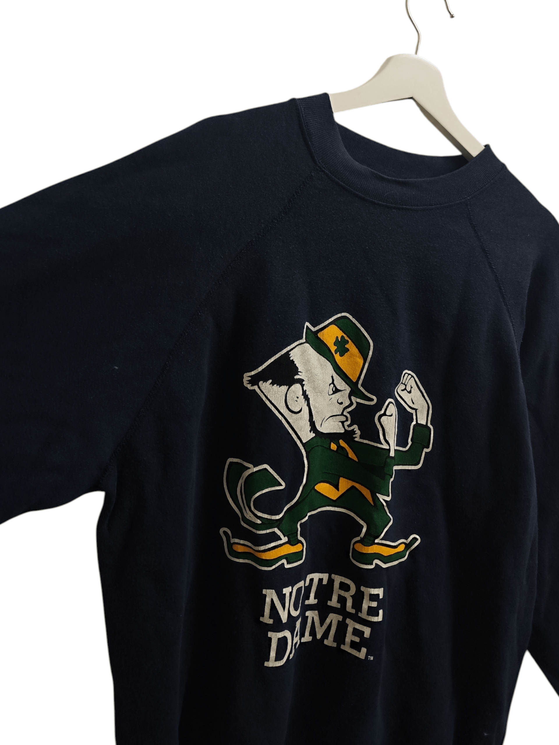 NCAA Vintage 80s Notre Dame Fighting Irish Size US L / EU 52-54 / 3 - 3 Thumbnail