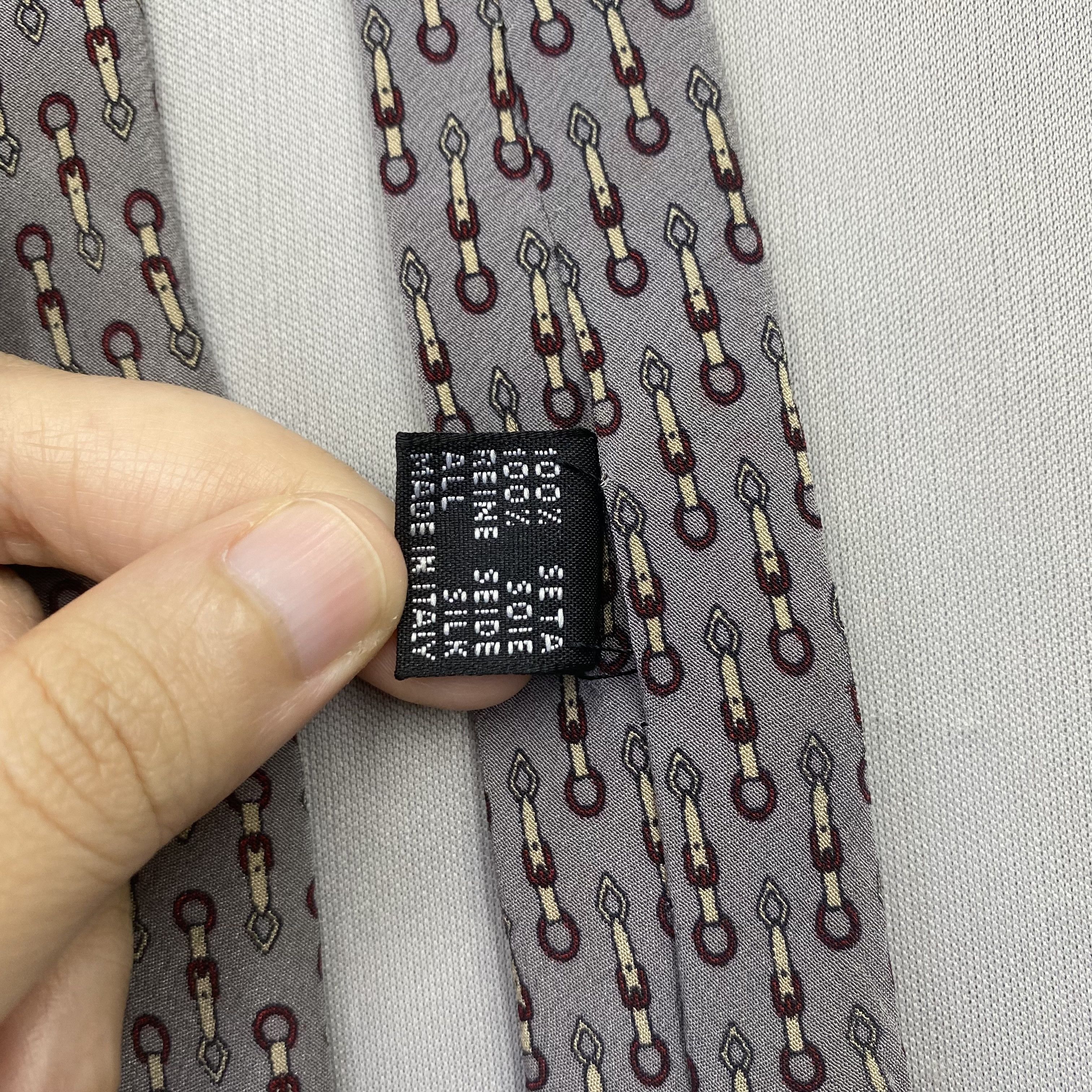 Longchamp Vintage Longchamp SILK Necktie Cravate Pure Silk Neck Tie Size ONE SIZE - 7 Thumbnail