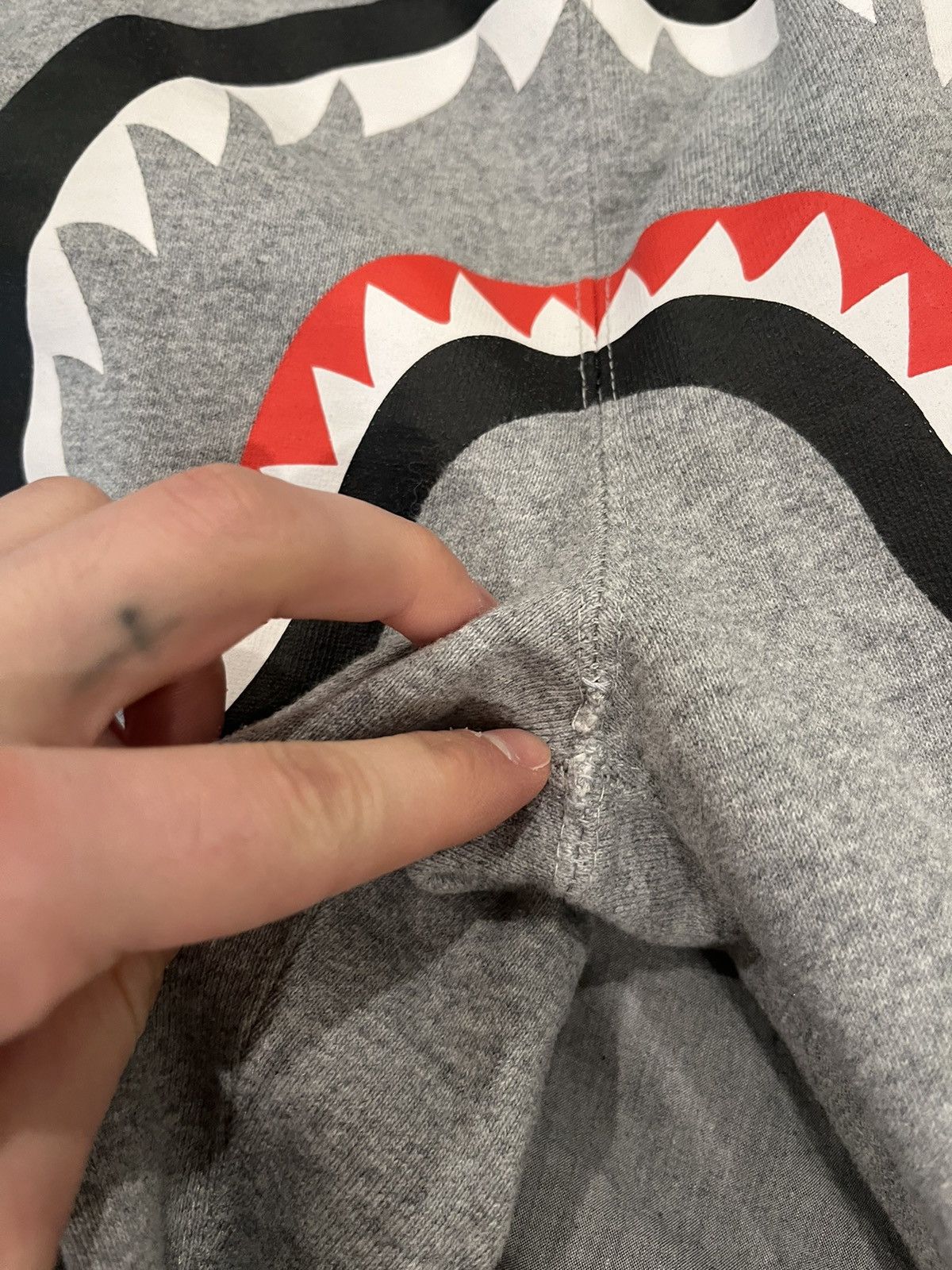 Bape Bape Shark Track Pant Size US 40 / EU 56 - 10 Thumbnail