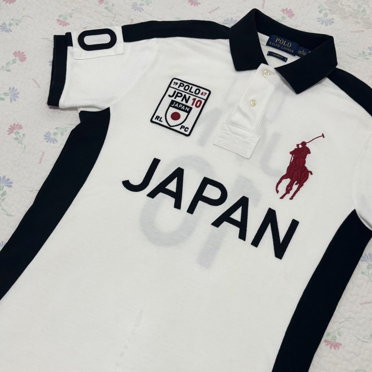 Polo Ralph Lauren Polo Ralph Lauren Big Pony Chief Keef Japan Polo Shirt Size US S / EU 44-46 / 1 - 3 Thumbnail
