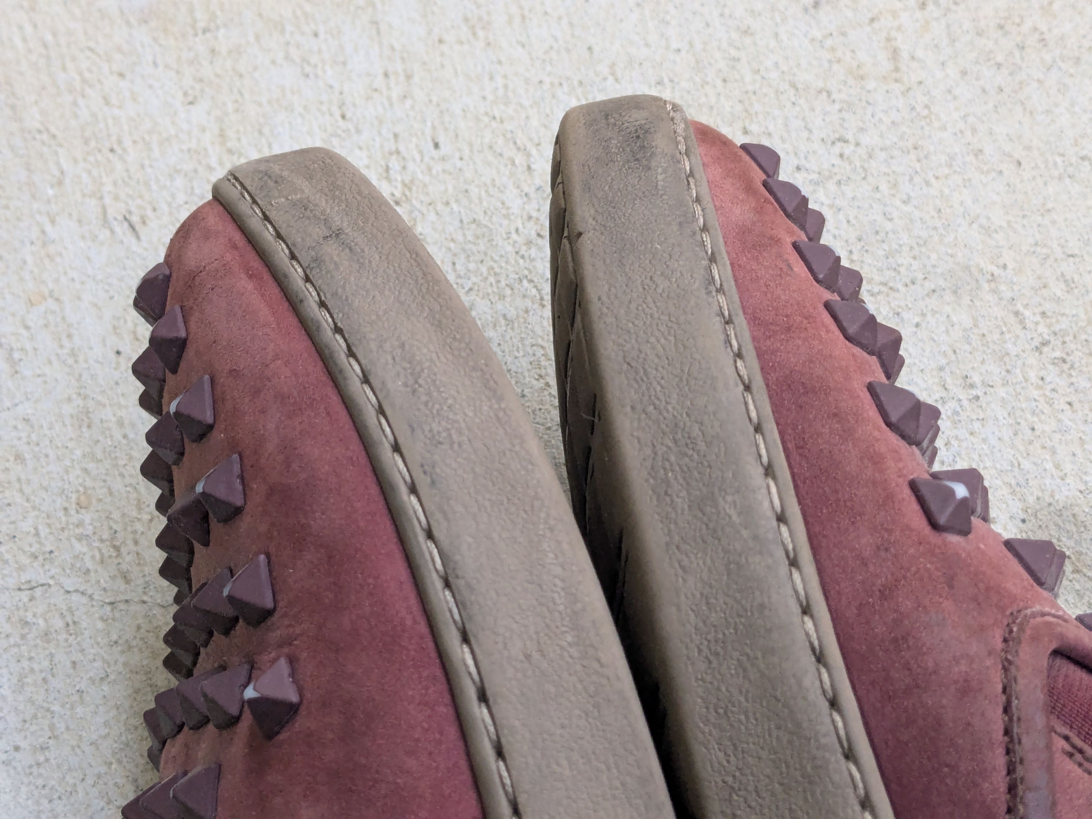 Valentino Valentino Slip On Sneakers Spikes Burgundy Red 8 41 Size US 8 / EU 41 - 6 Thumbnail