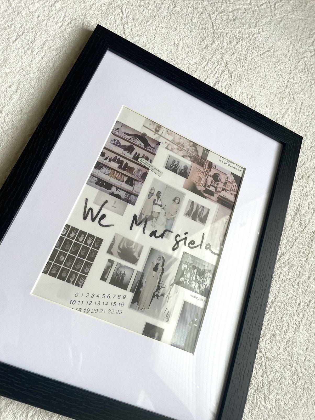 Maison Margiela Maison Margiela We Margiela rare flyer poster framed 9x12 Size ONE SIZE - 2 Thumbnail